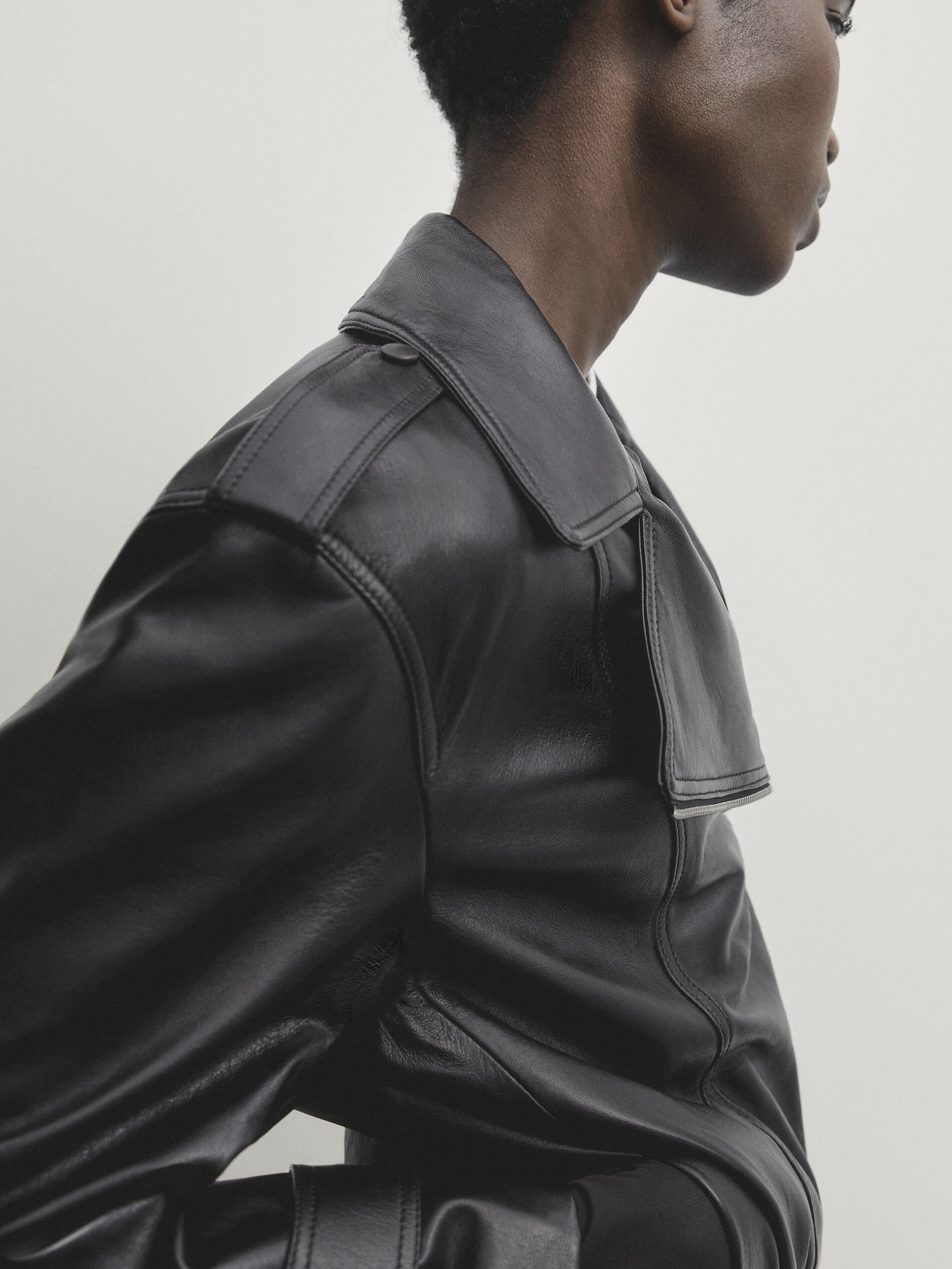 Massimo dutti new arrivals nappa jacket