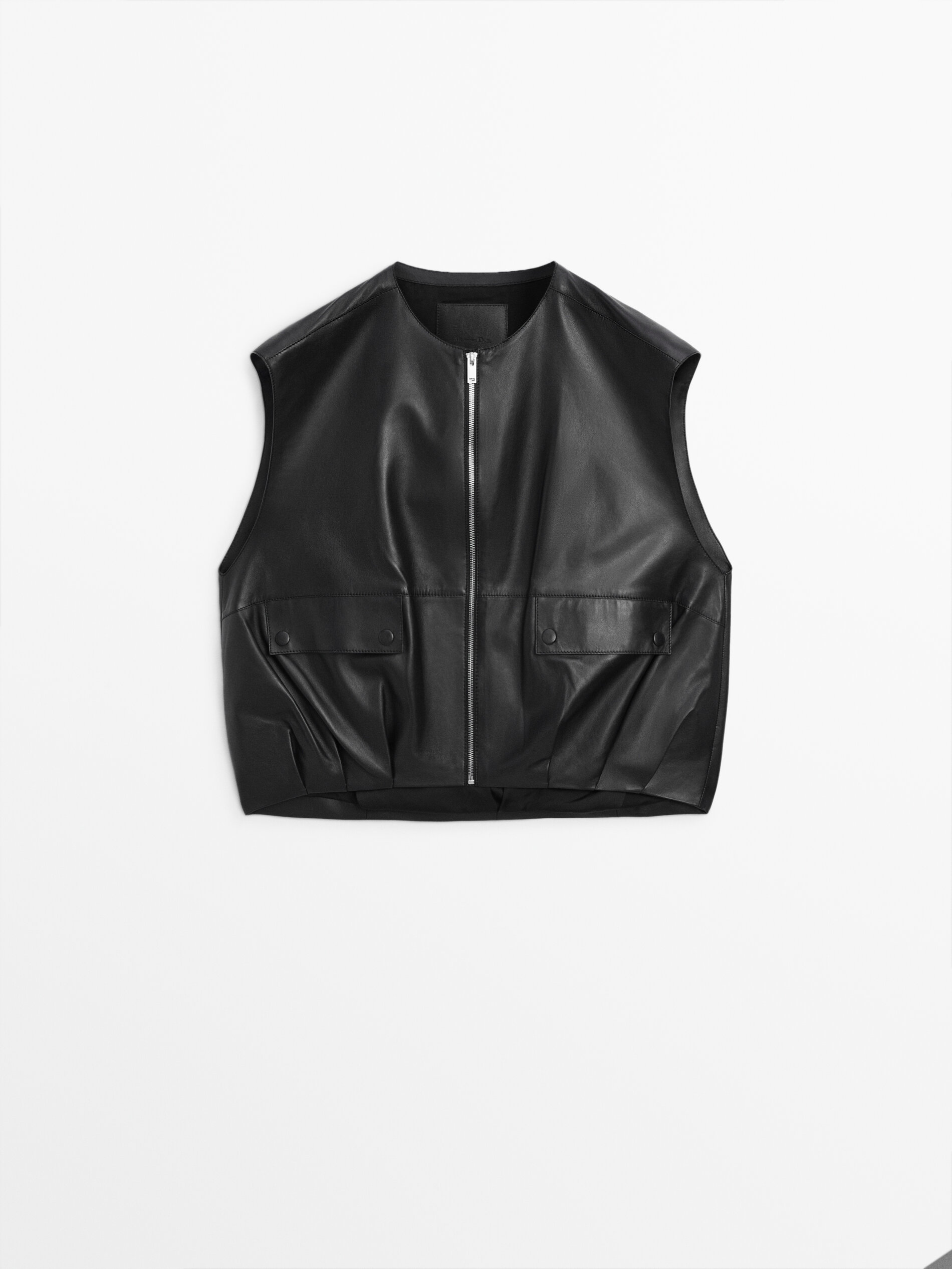 Massimo dutti top sleeveless jacket