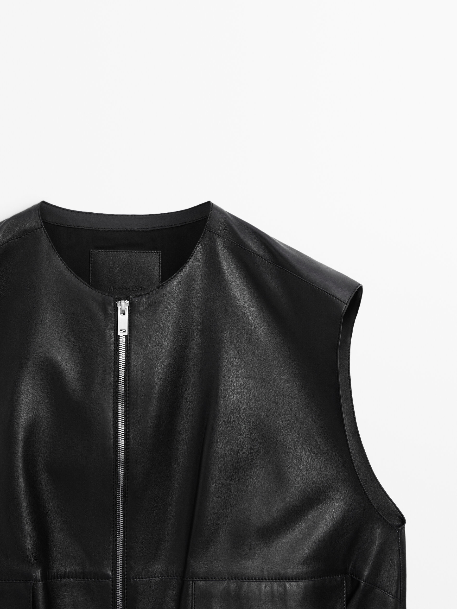 Leather gilets outlet