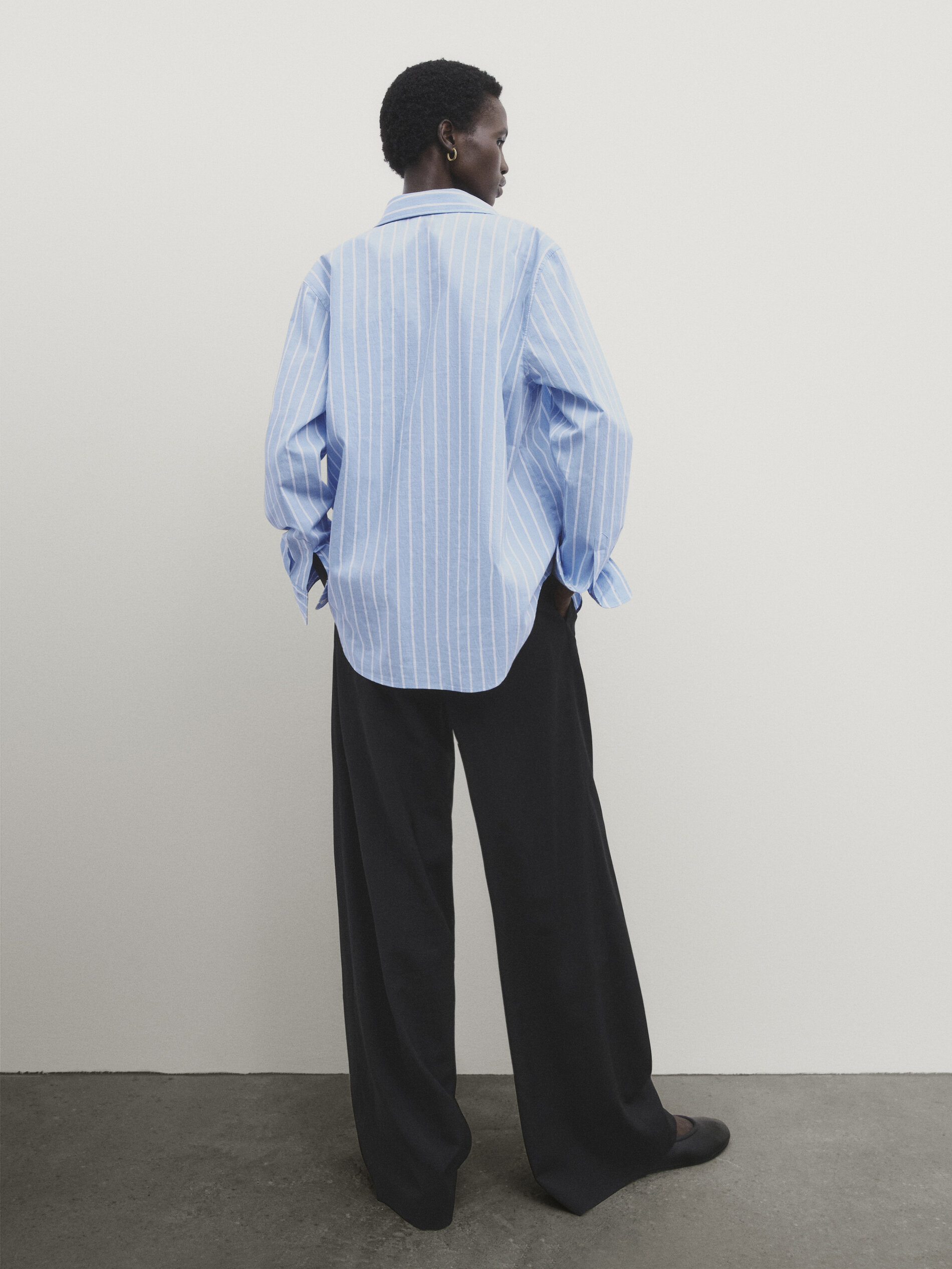 Pantalon clearance fluide habillé