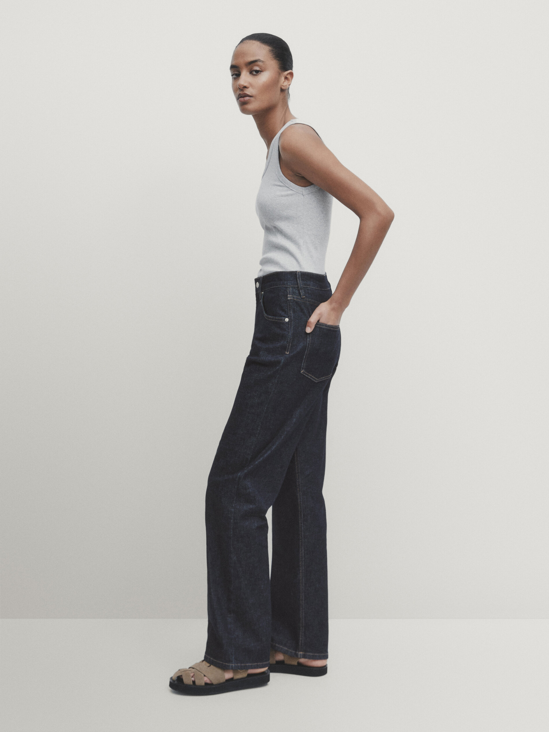Massimo dutti clearance straight leg jeans