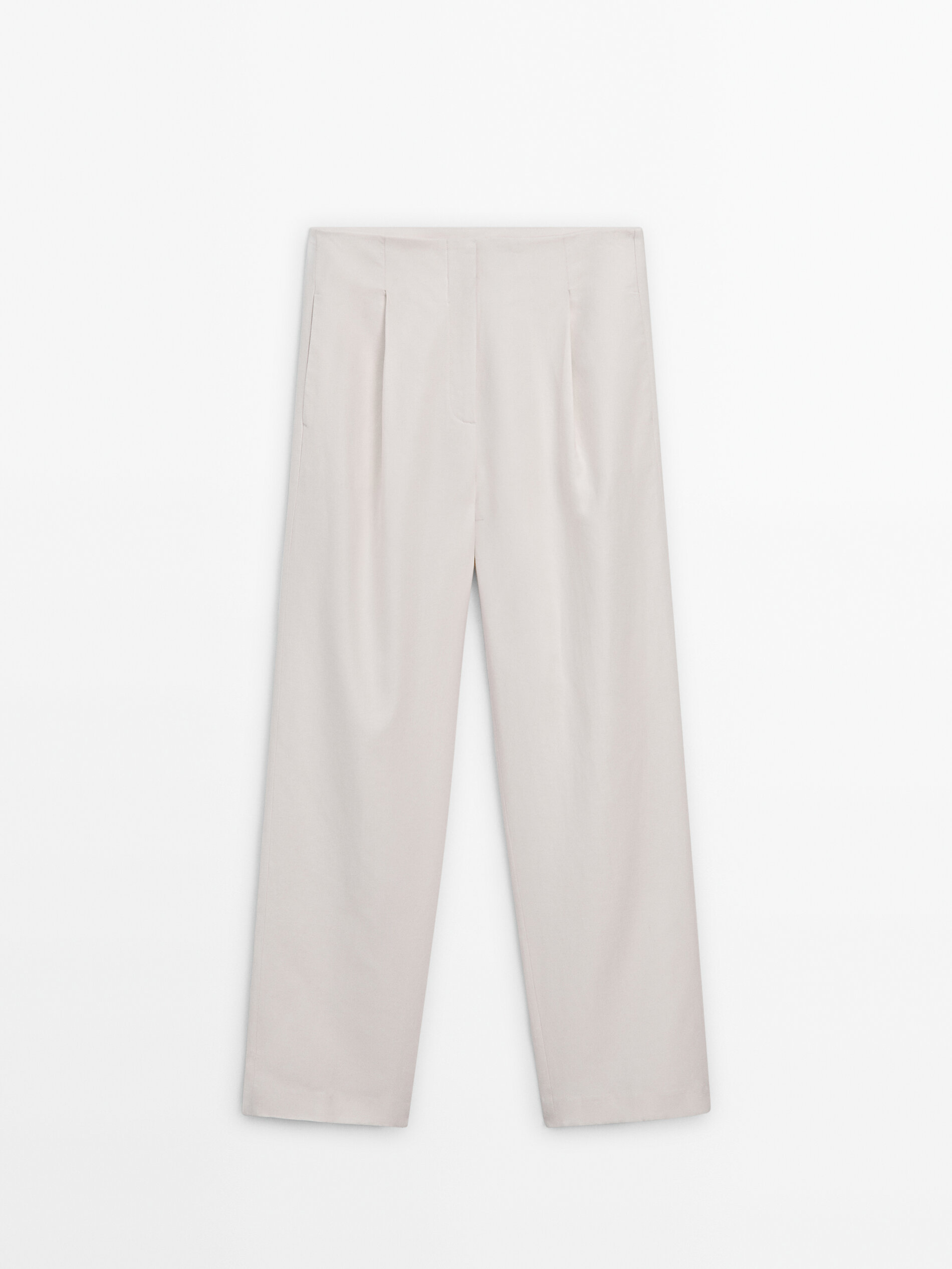 Cream dressy deals trousers