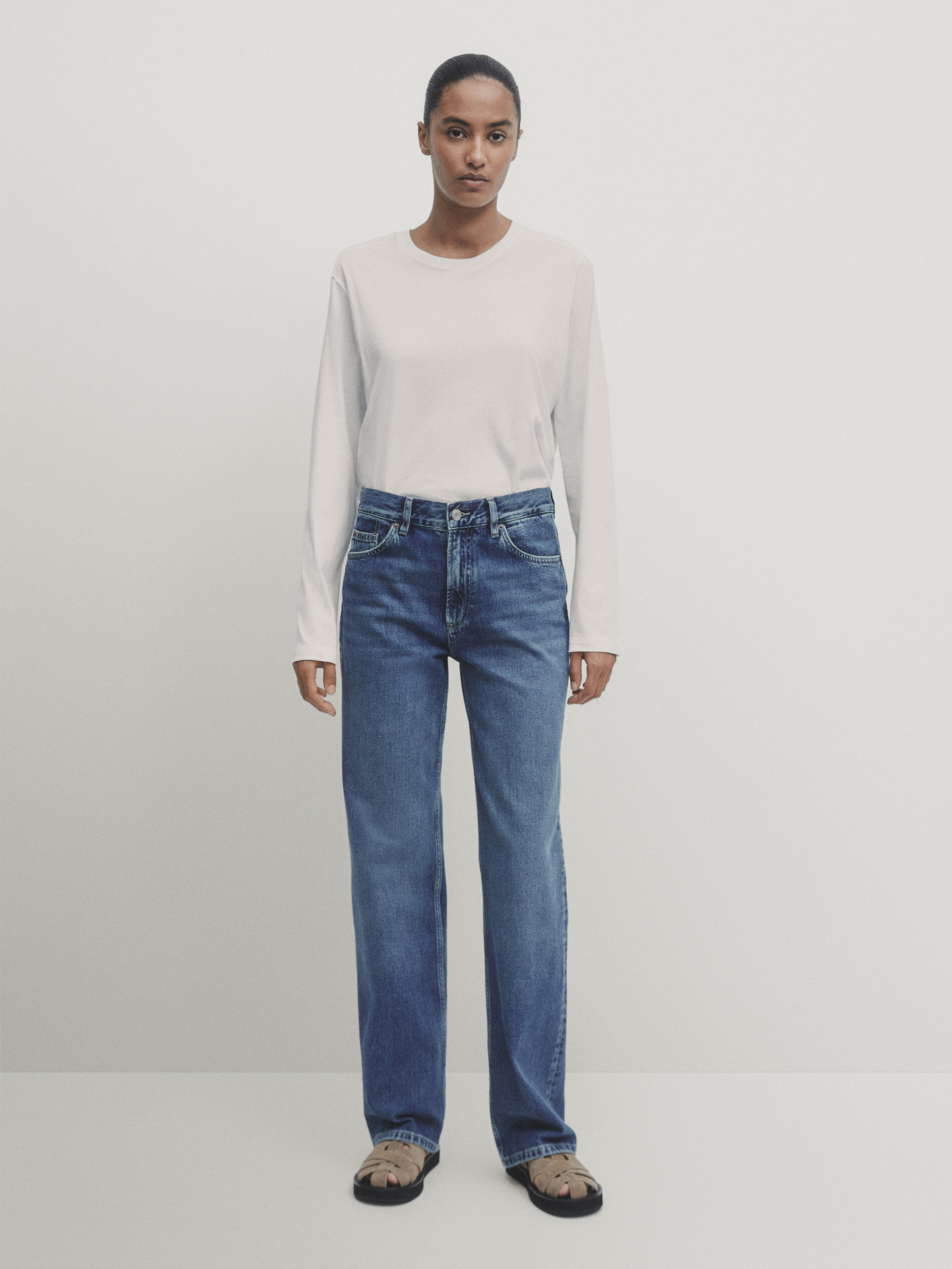 Jeans best sale medium rise