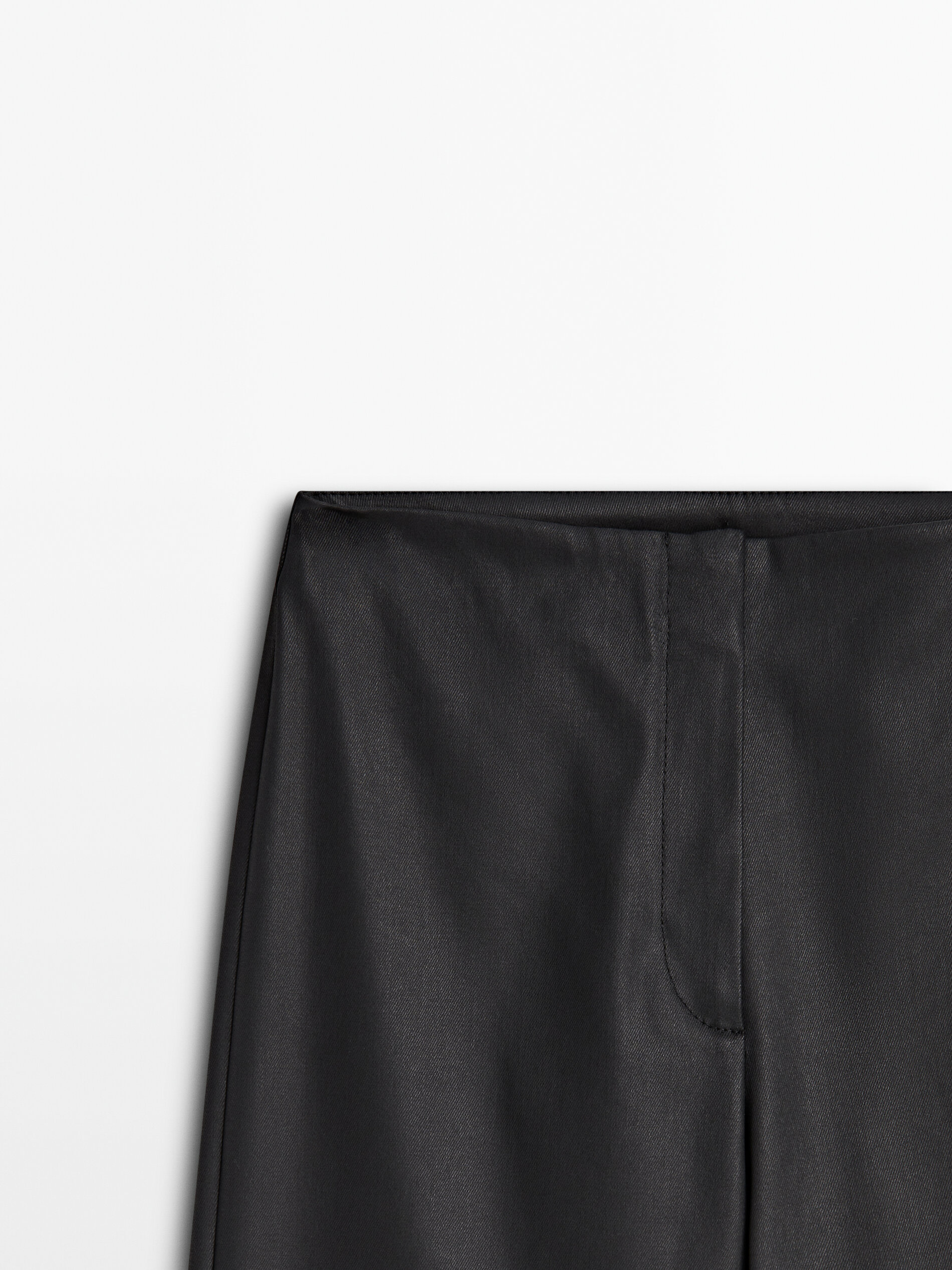 Pantalones encerados massimo dutti discount