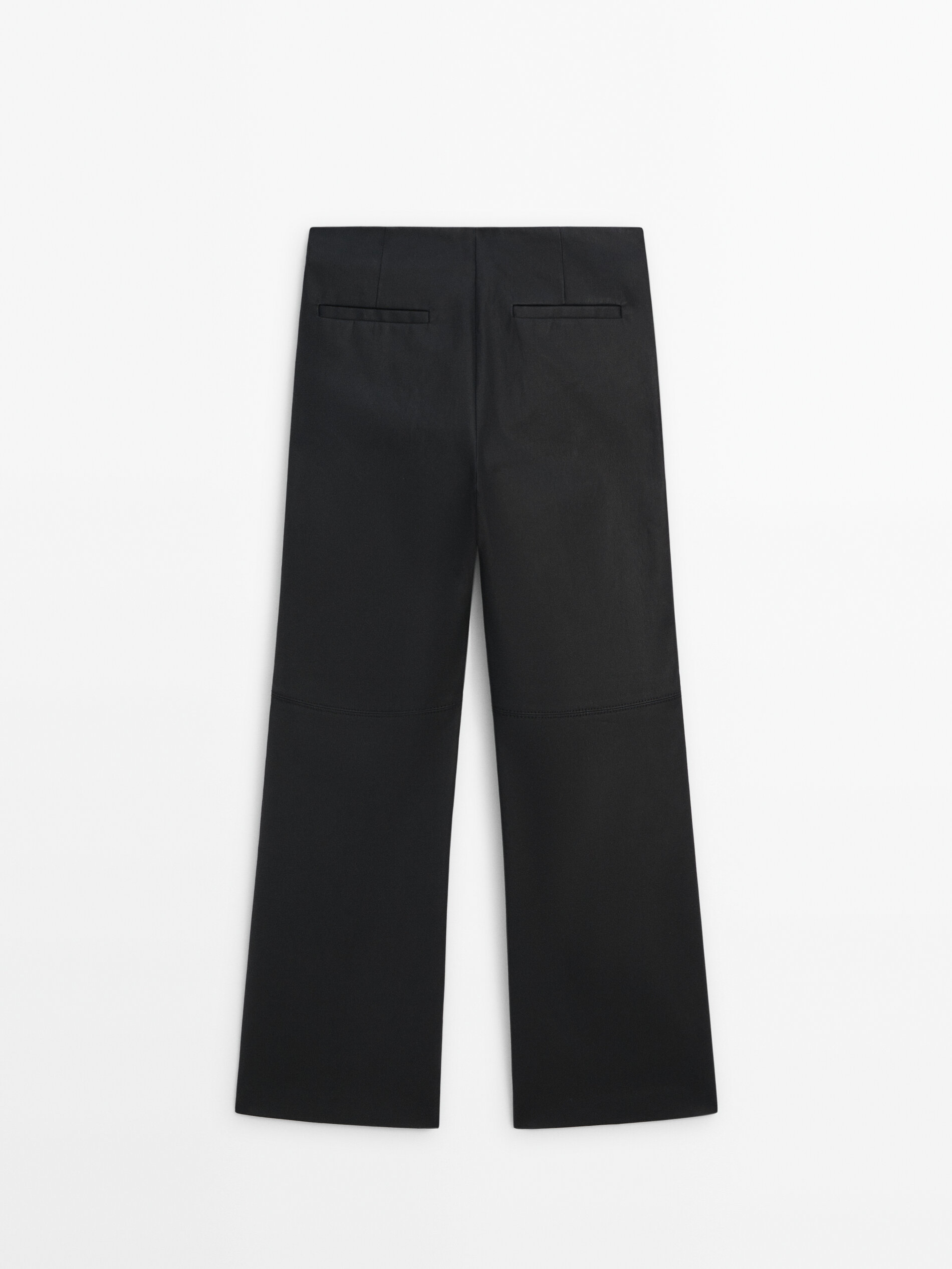 Pantalones encerados massimo dutti discount