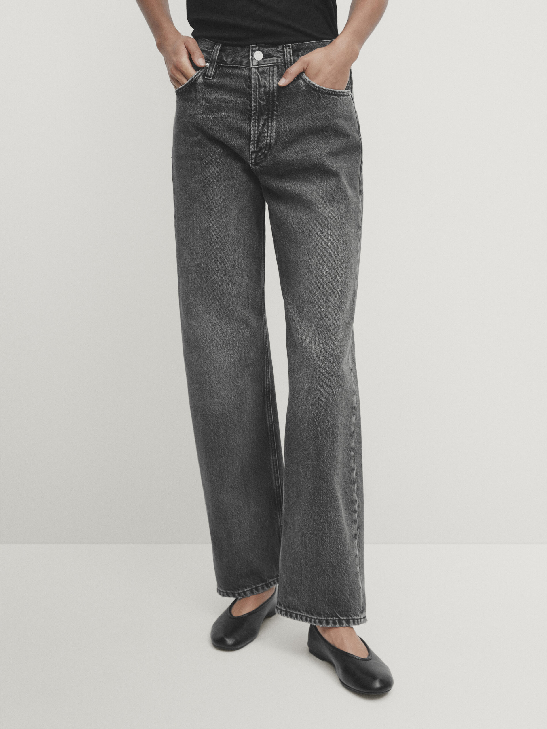 Massimo dutti cheap straight leg jeans