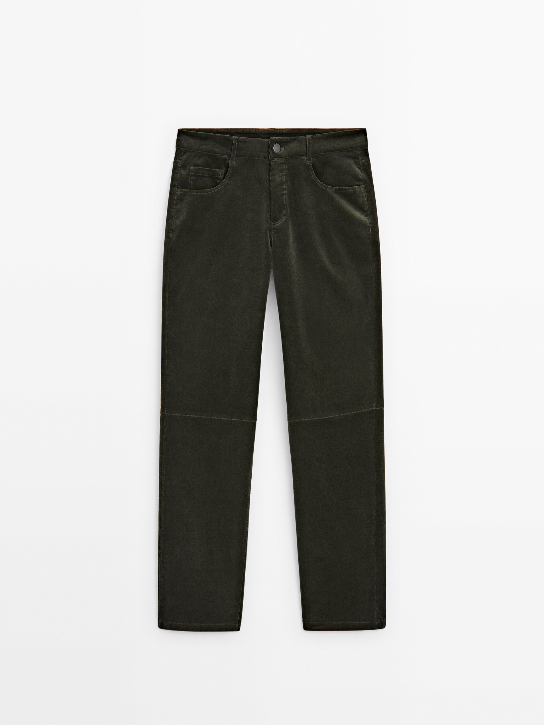 Mens Stretch Corduroy Trousers - Bullock & Jones