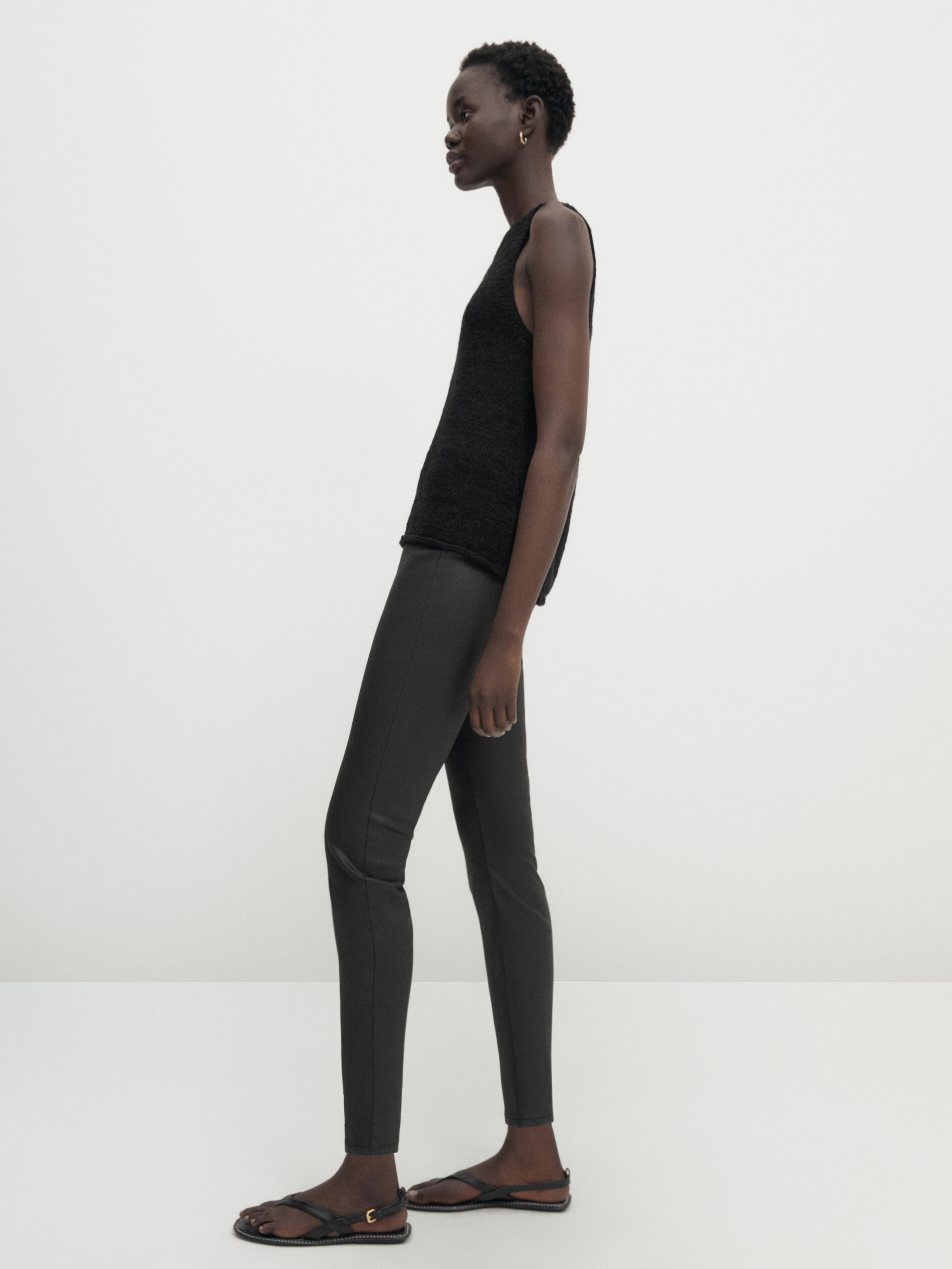 Legging 2025 noir habillé
