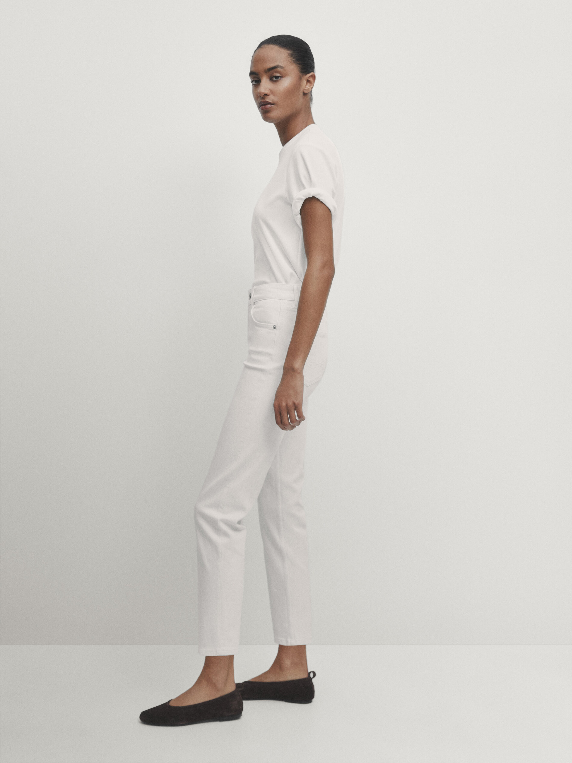 Cropped trouser jeans deals