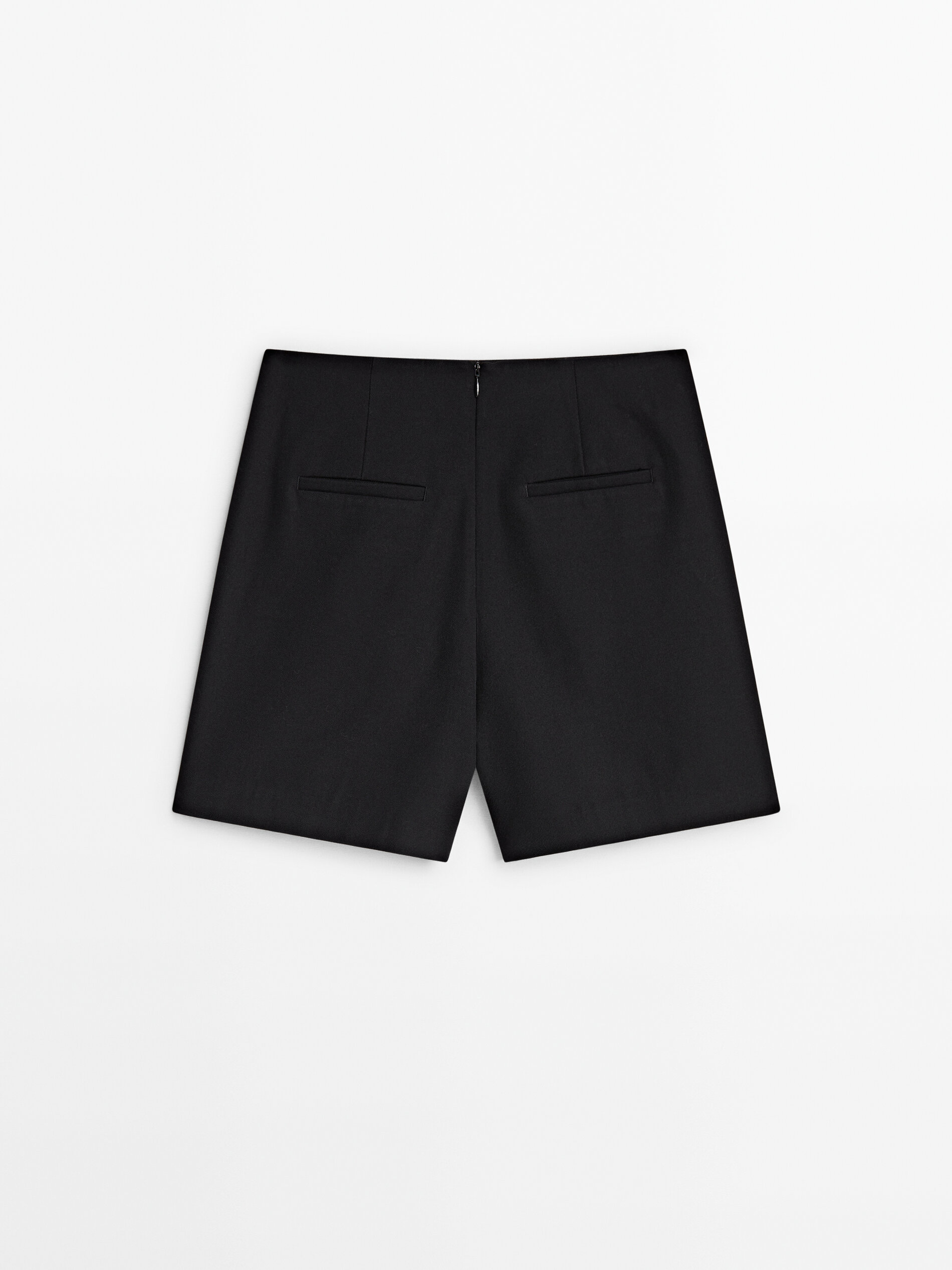Black sale bermuda shorts