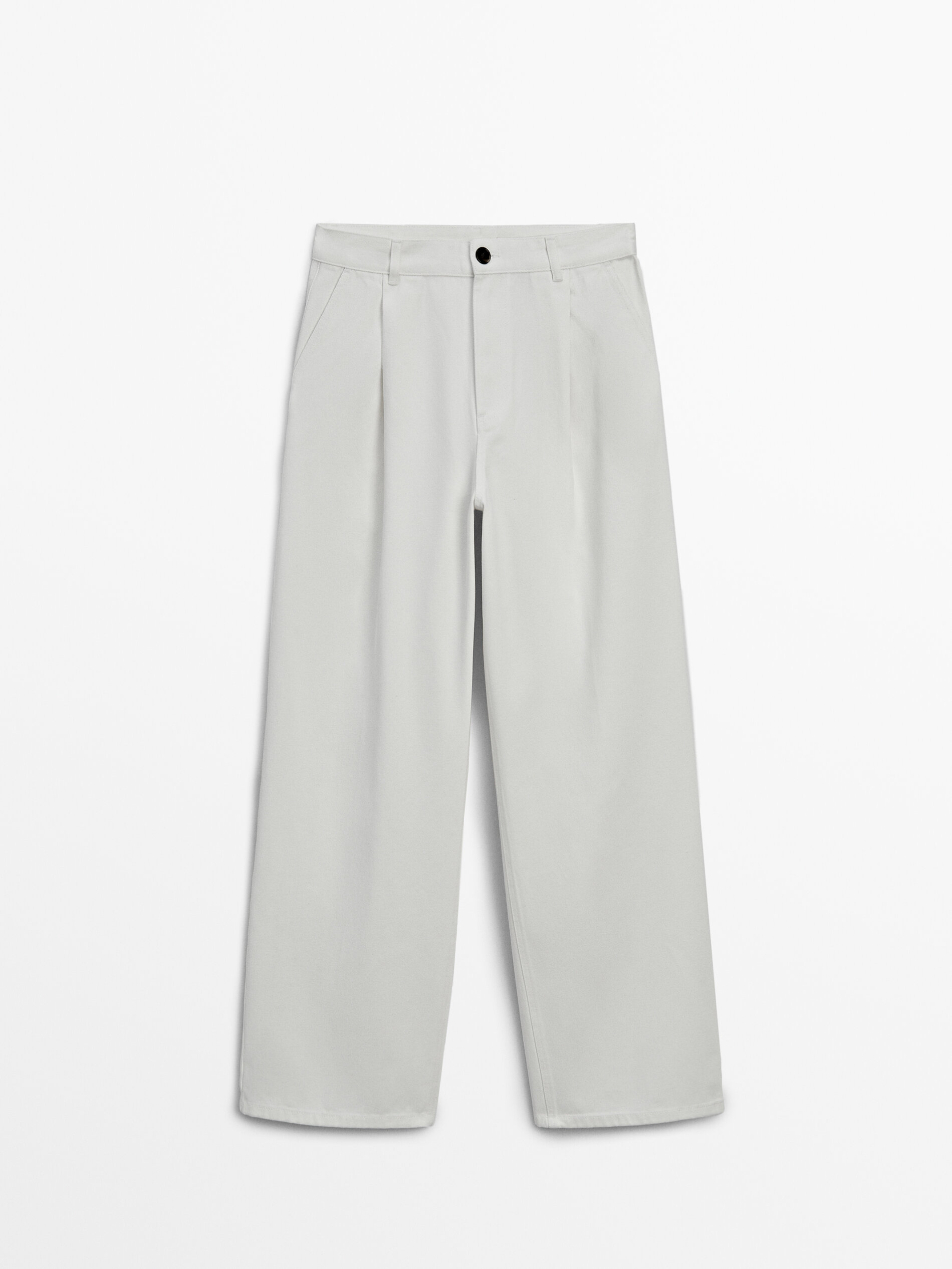 Uniqlo cotton trousers clearance