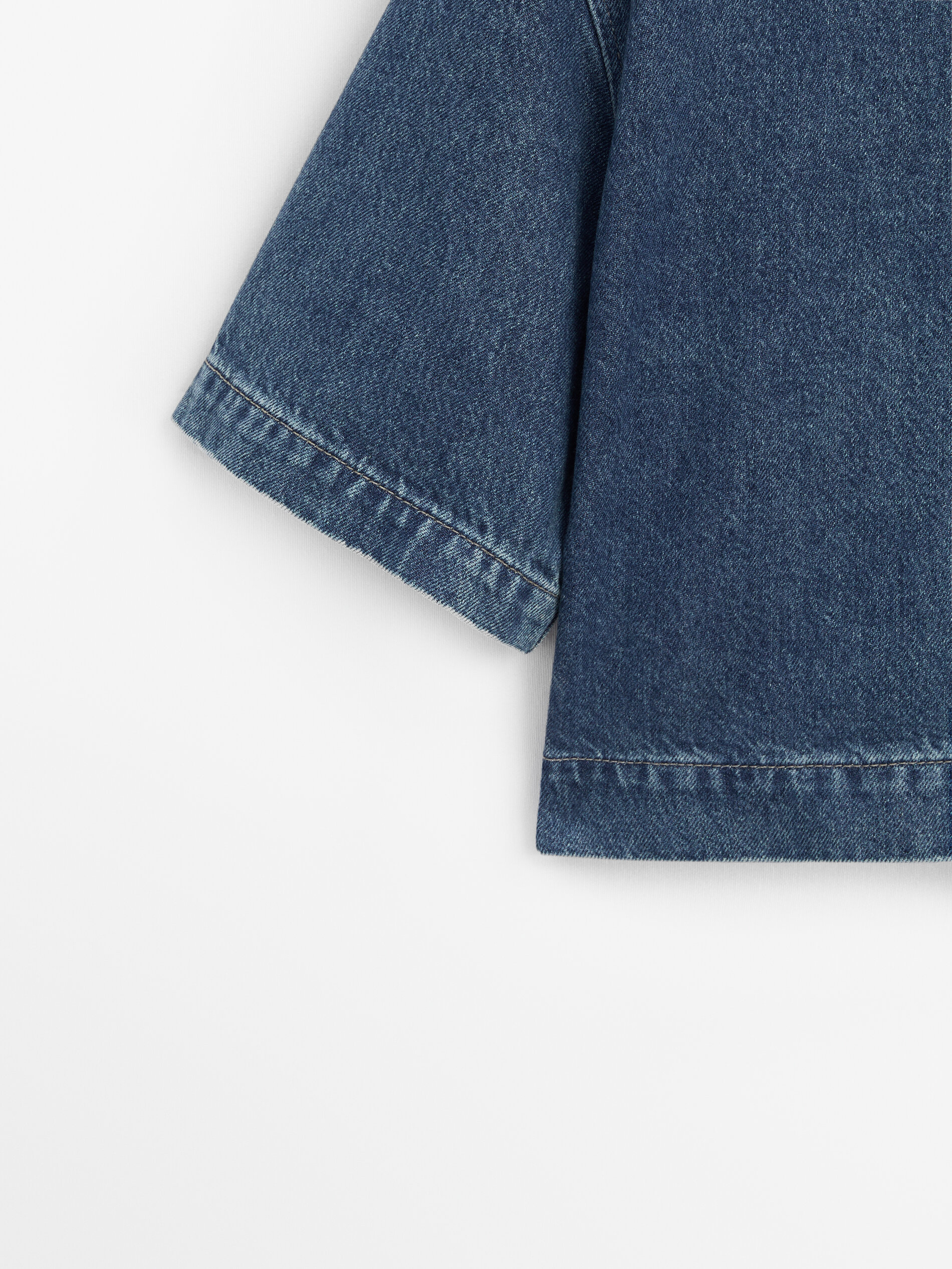 Massimo dutti online denim dress