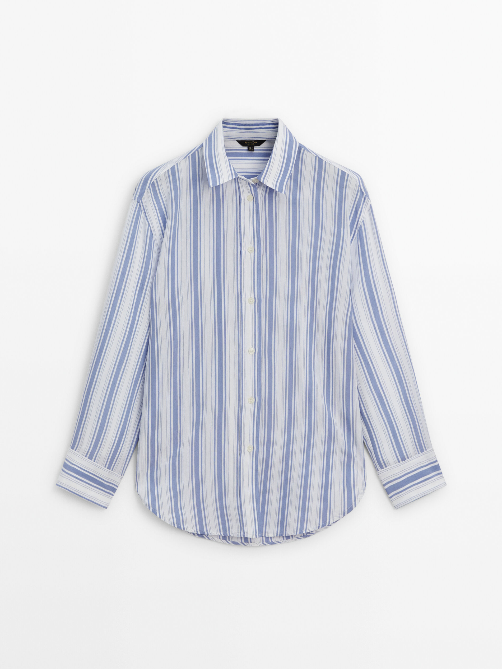 Chemisier rayures Celeste Chemises Massimo Dutti