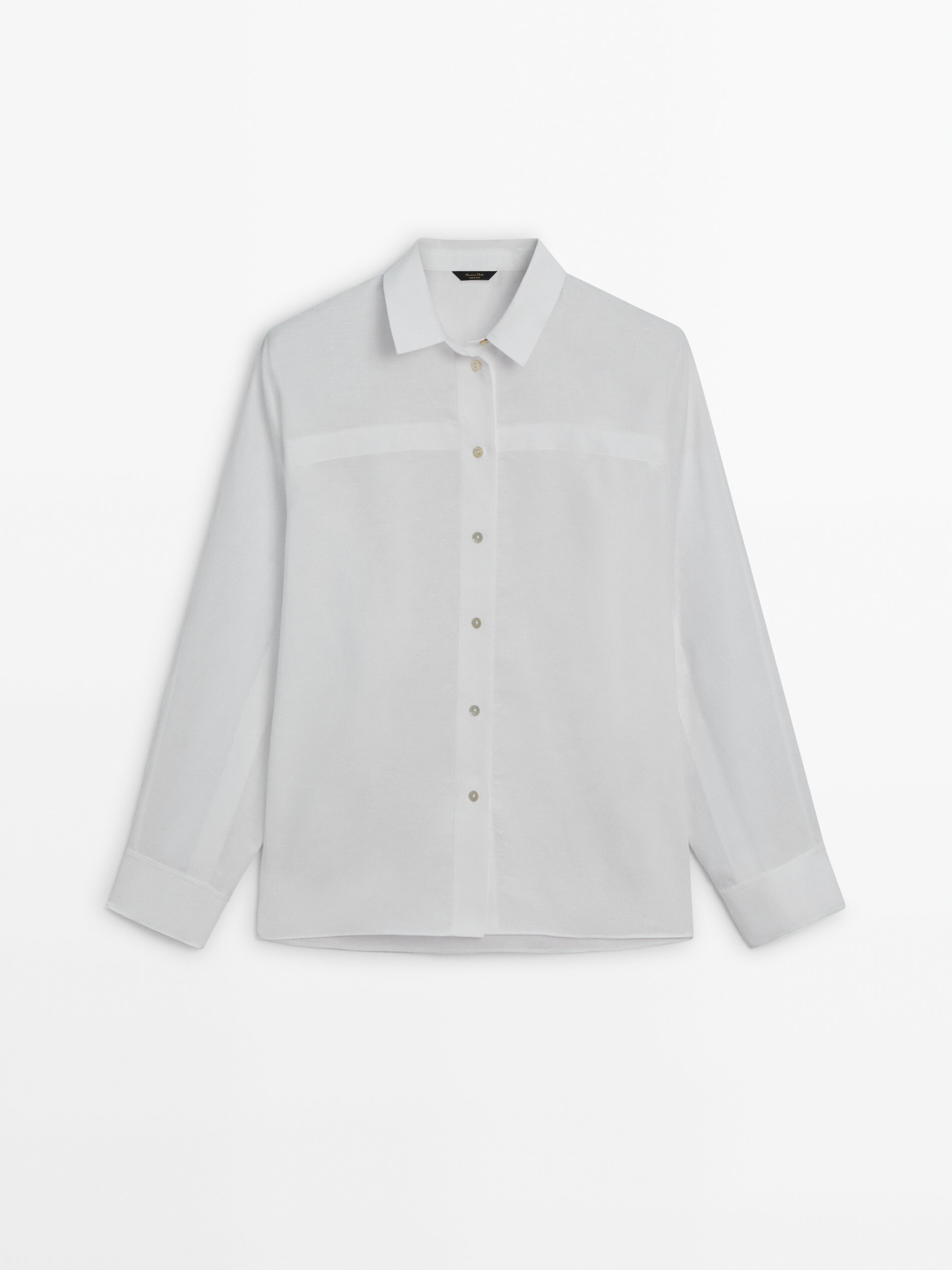 Camicia lino hotsell massimo dutti