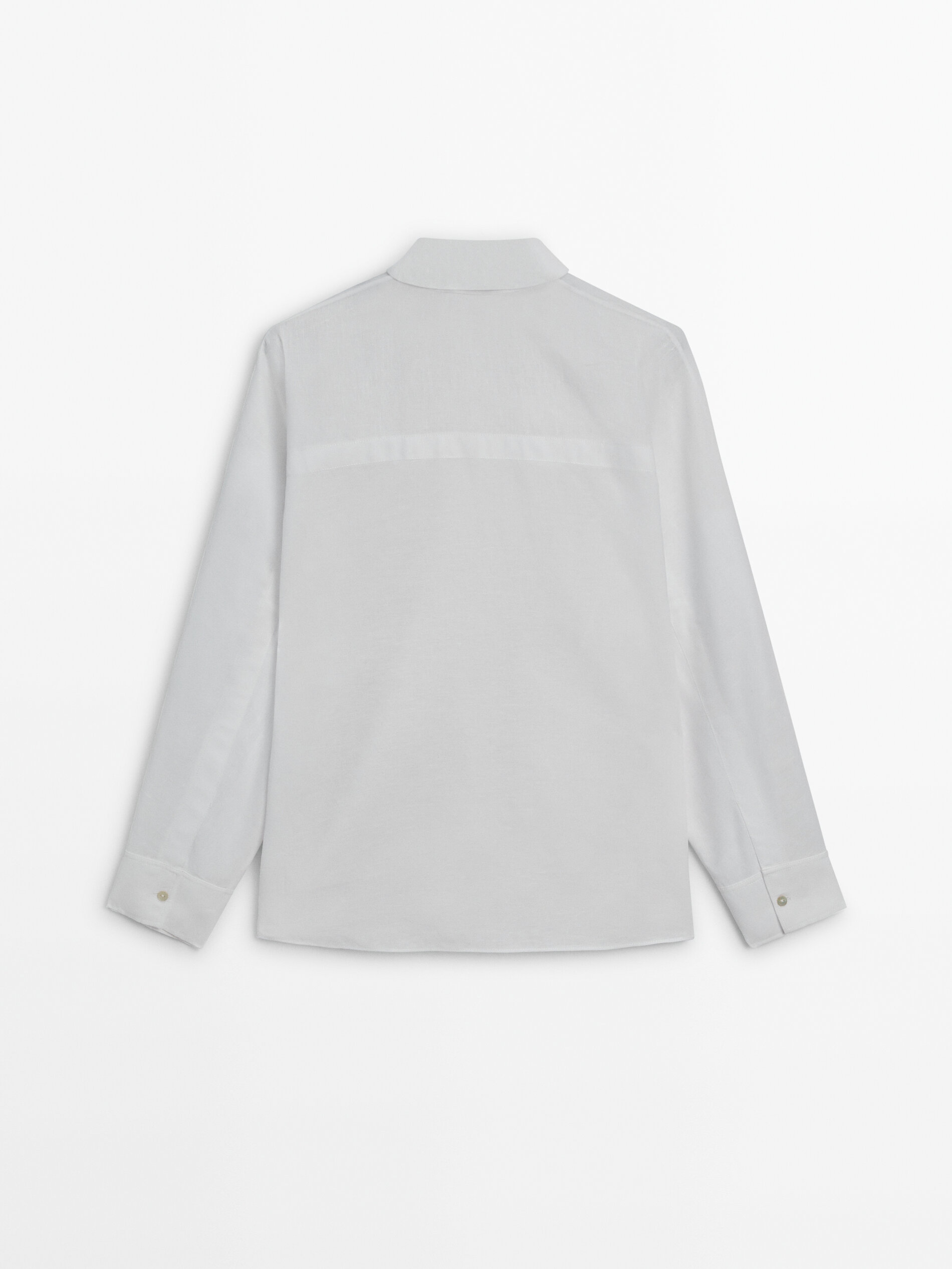 Camisa lino sales mujer massimo dutti