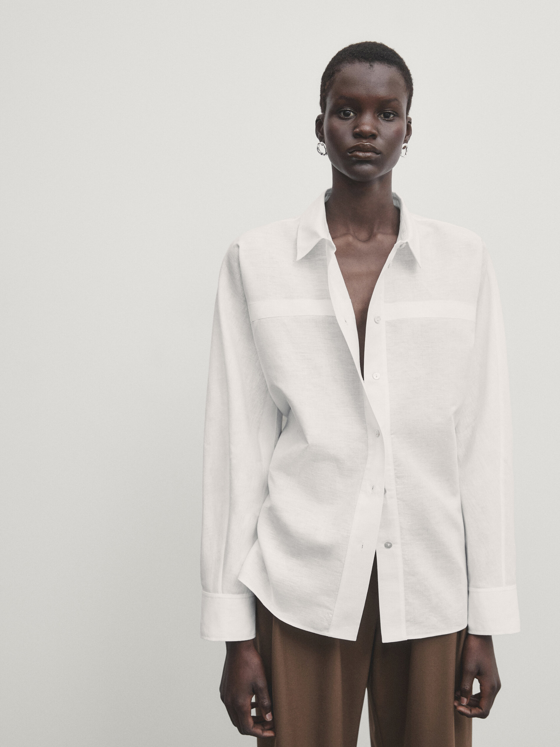 Massimo dutti camicie lino online