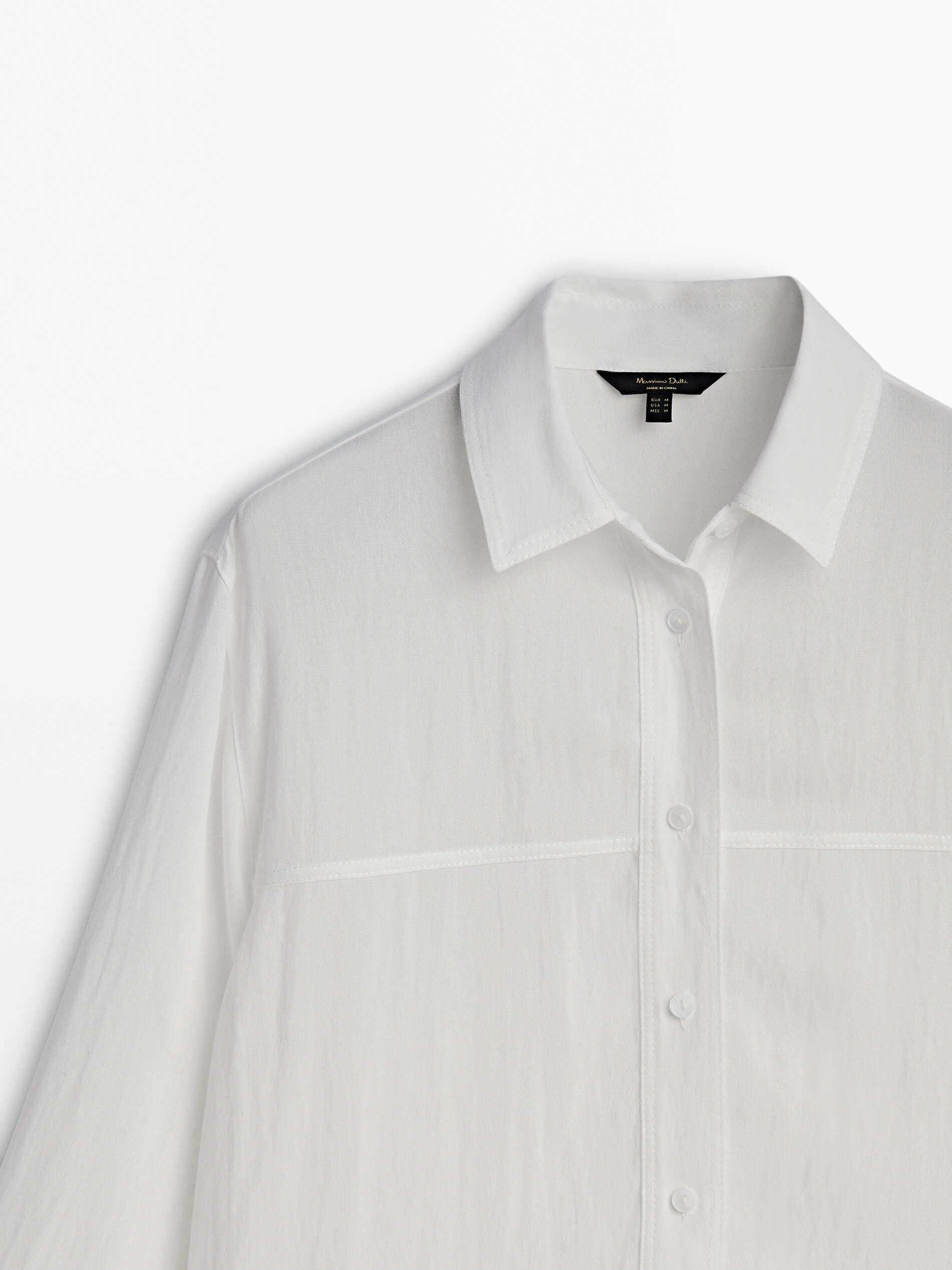 Camicia bianca cheap massimo dutti