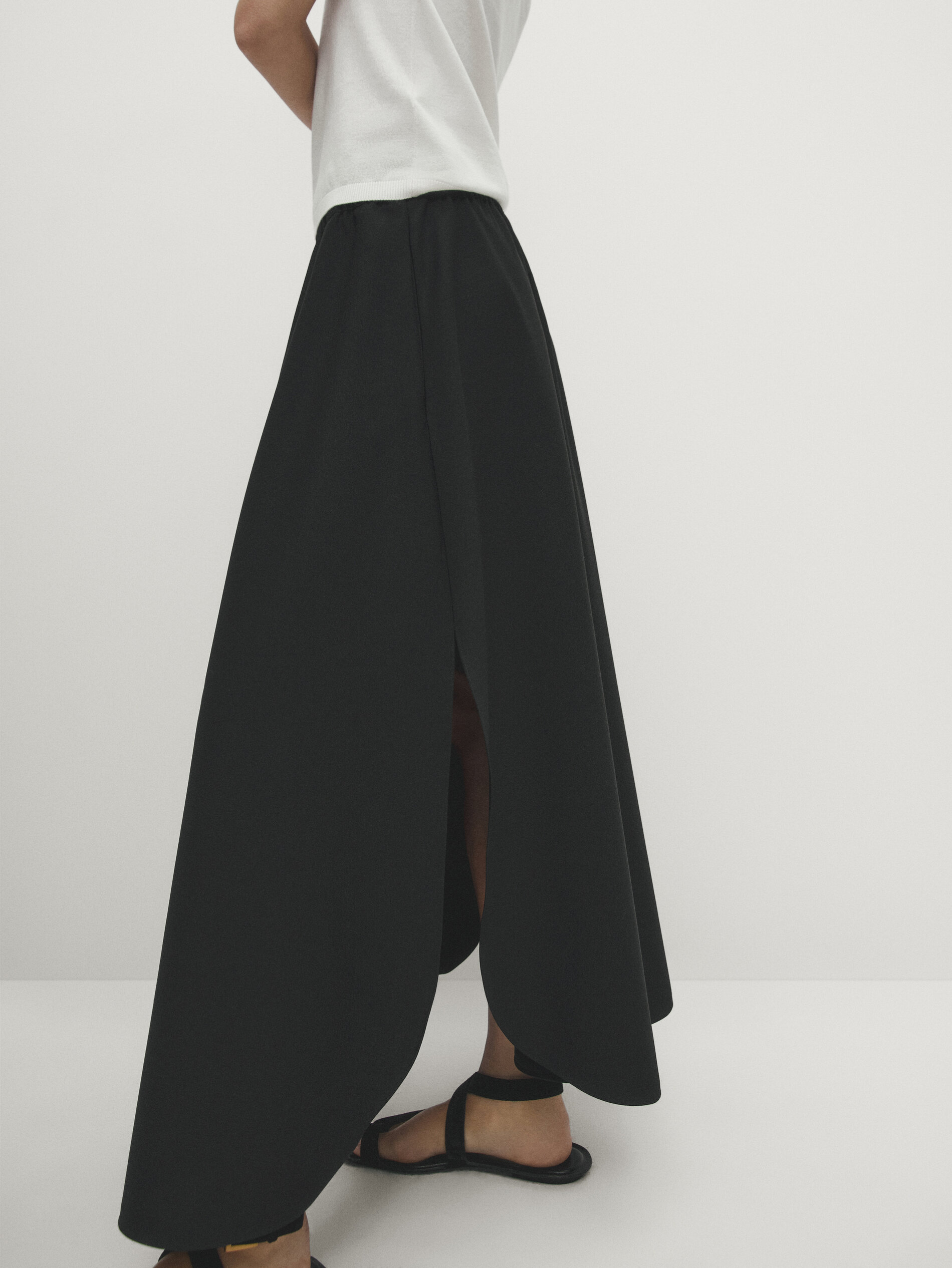 Jupe longue deals massimo dutti