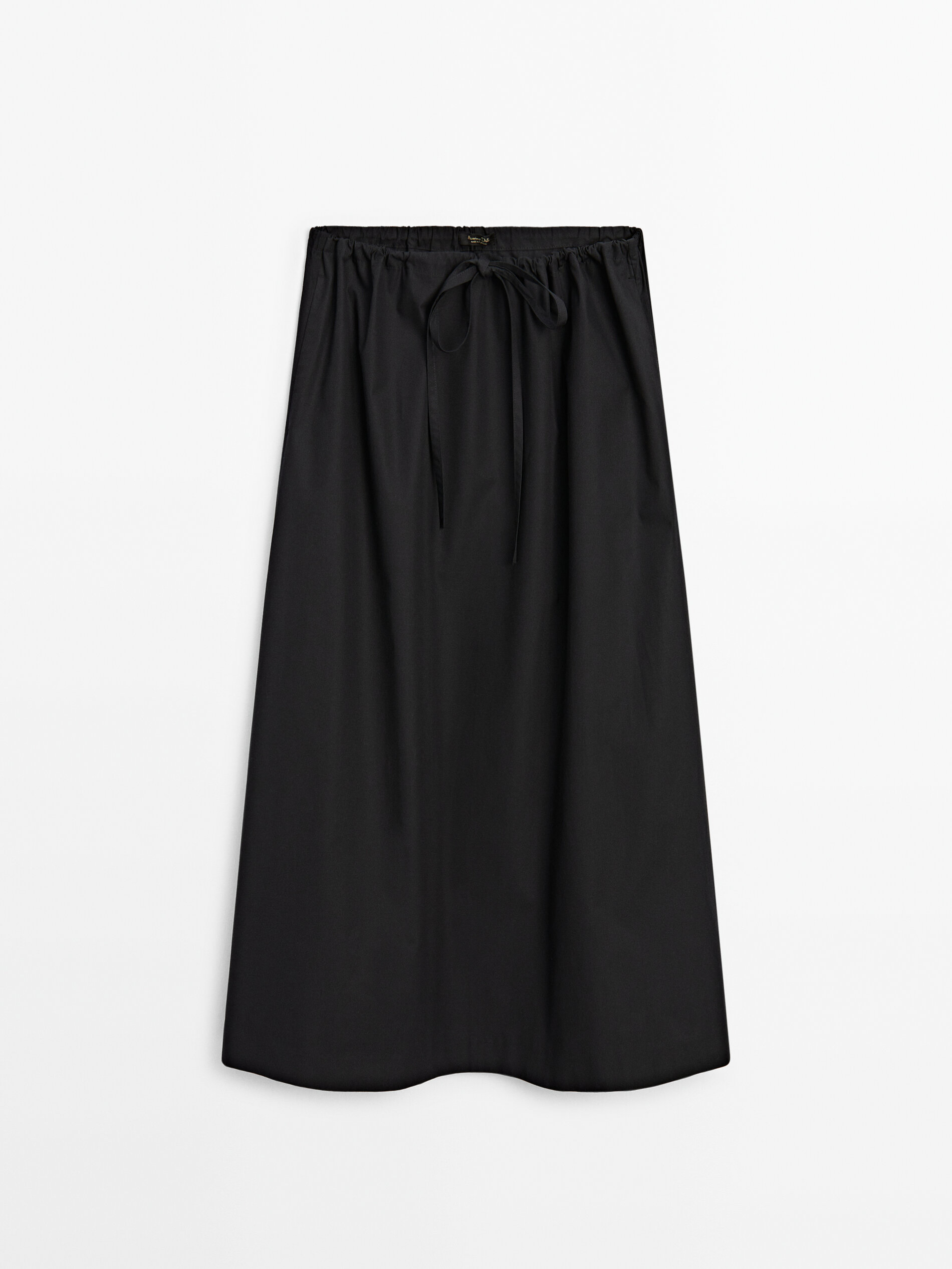 Cotton sale skirt black