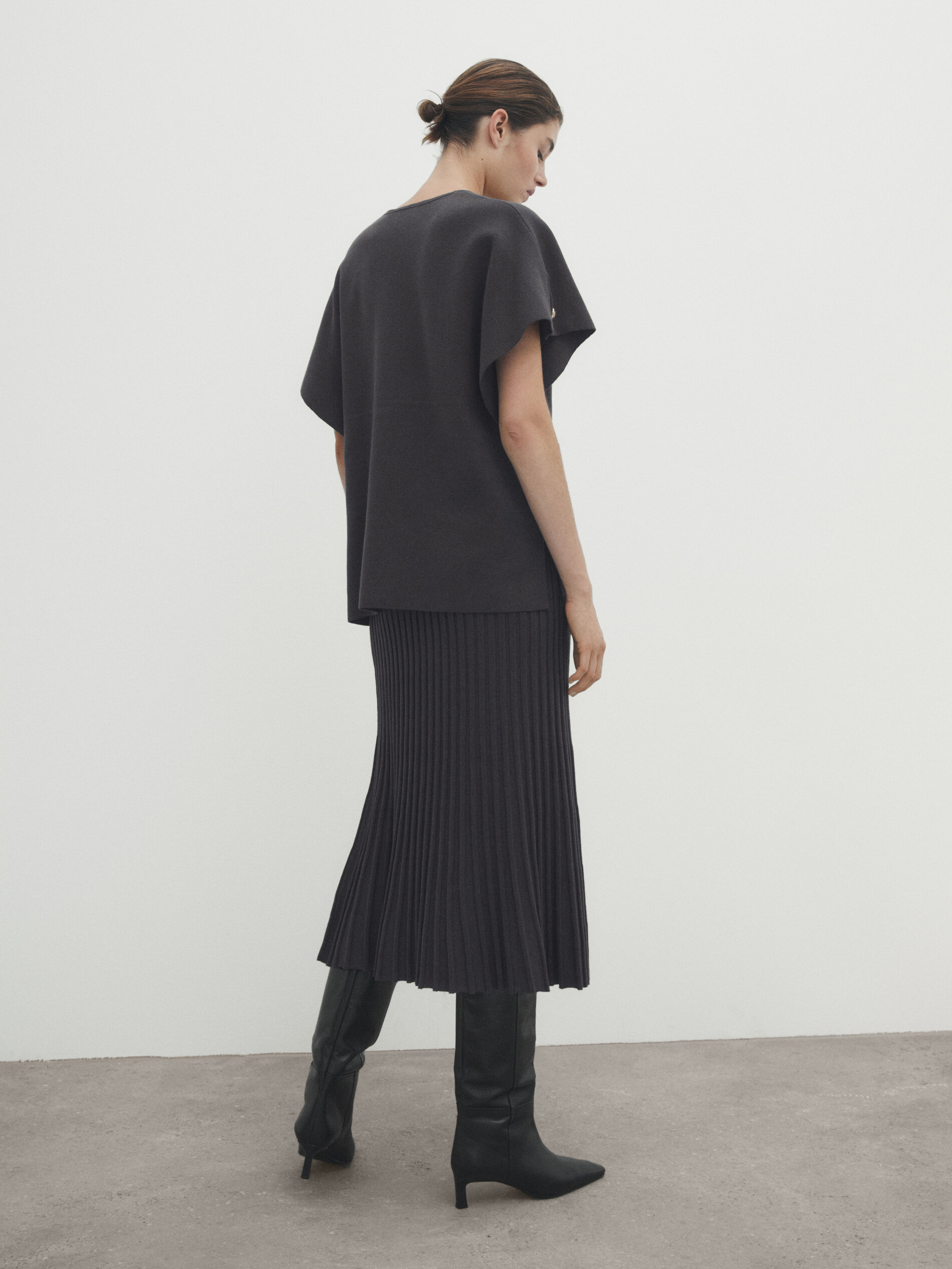 Knit skirt shop massimo dutti