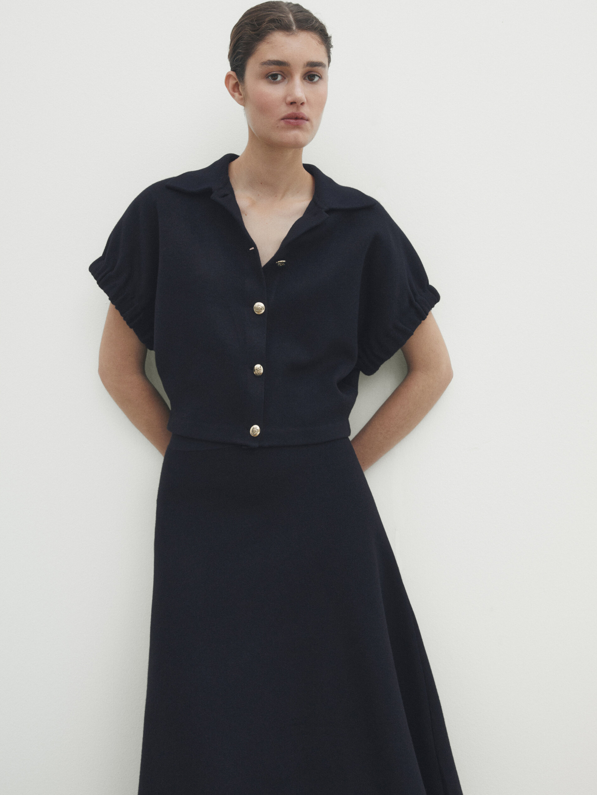 Knit skirt massimo dutti on sale