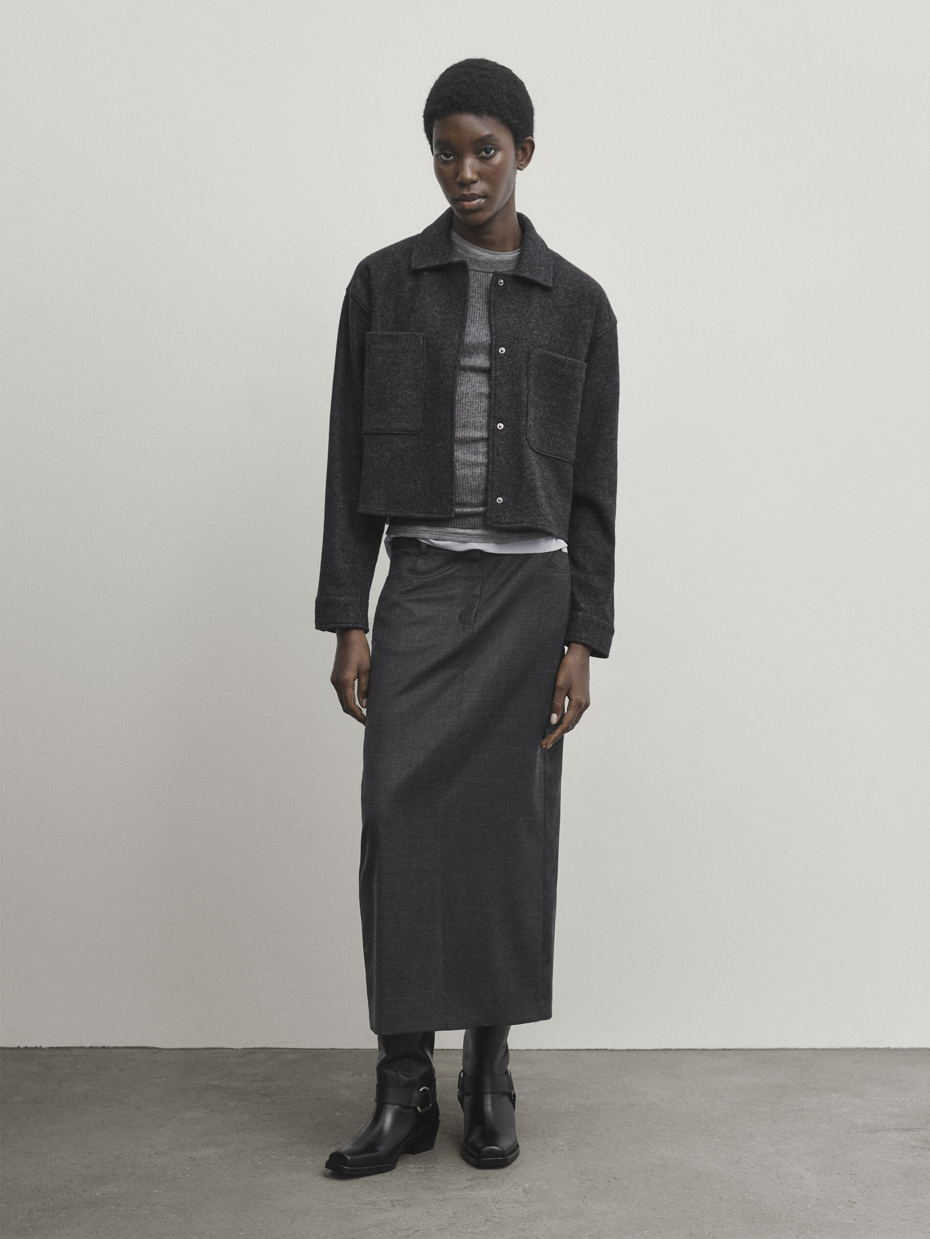 Faldas massimo dutti best sale otoño invierno 2019