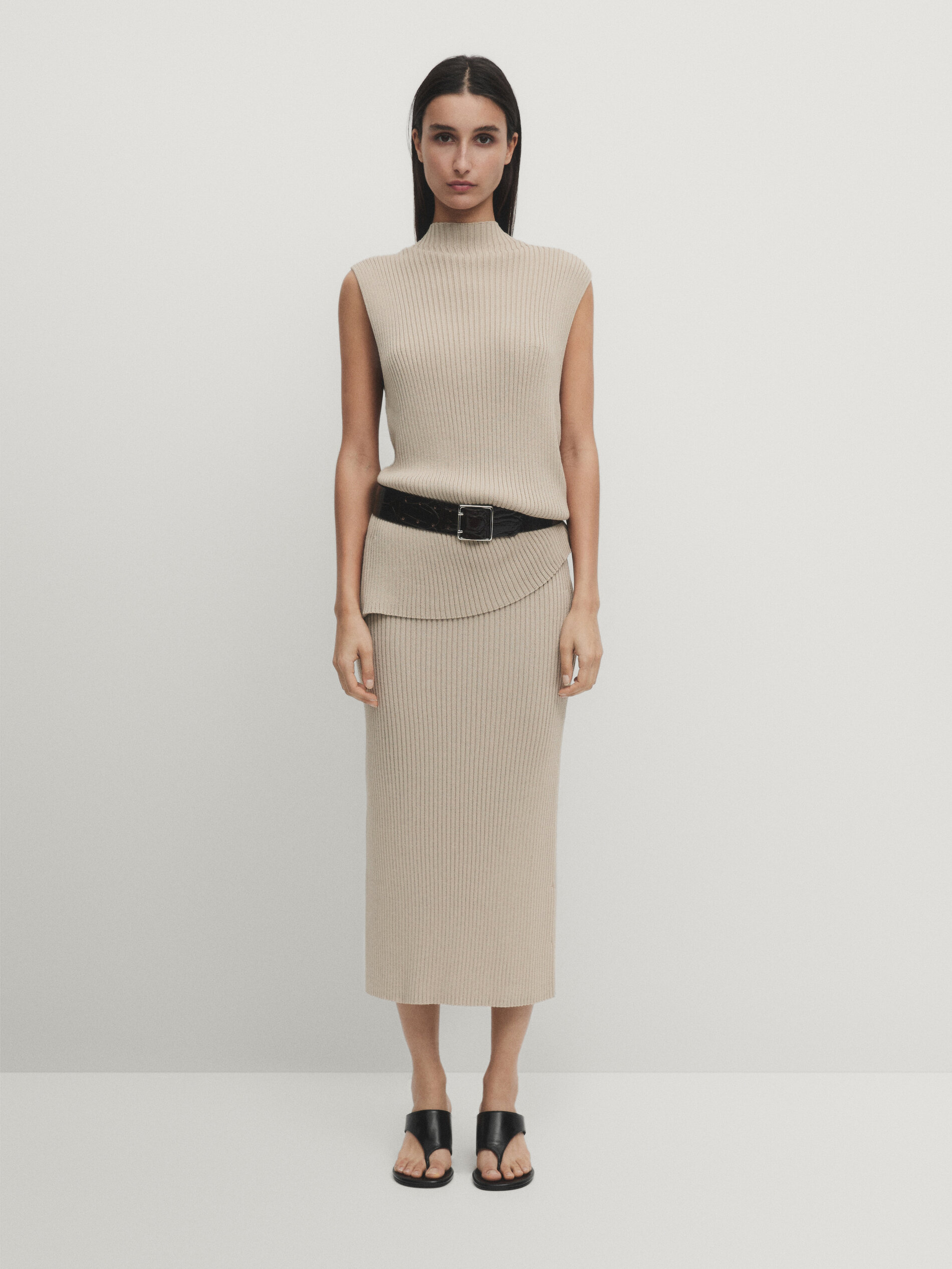 Jupe longue massimo dutti outlet
