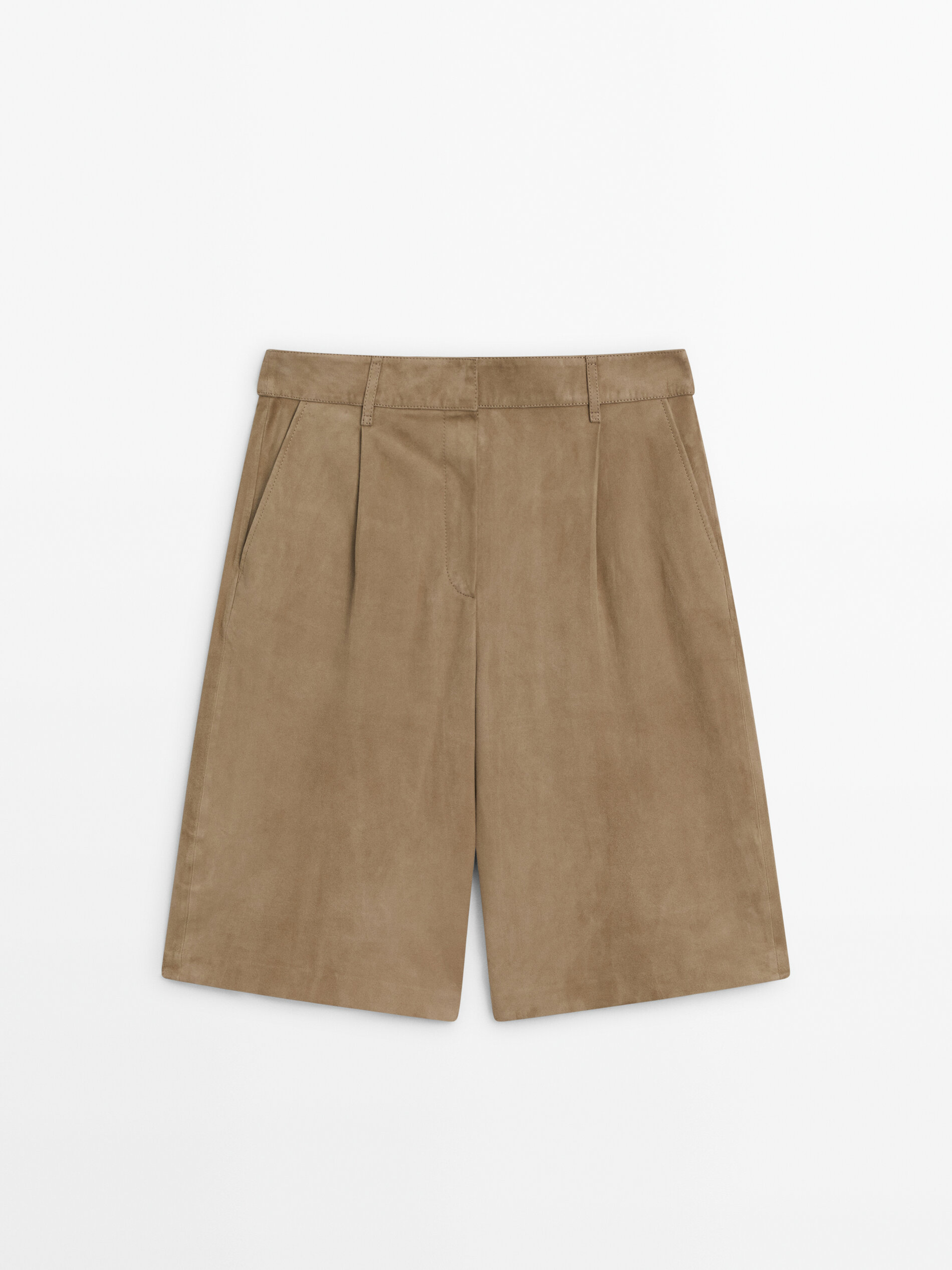 Mens leather outlet shorts h&m