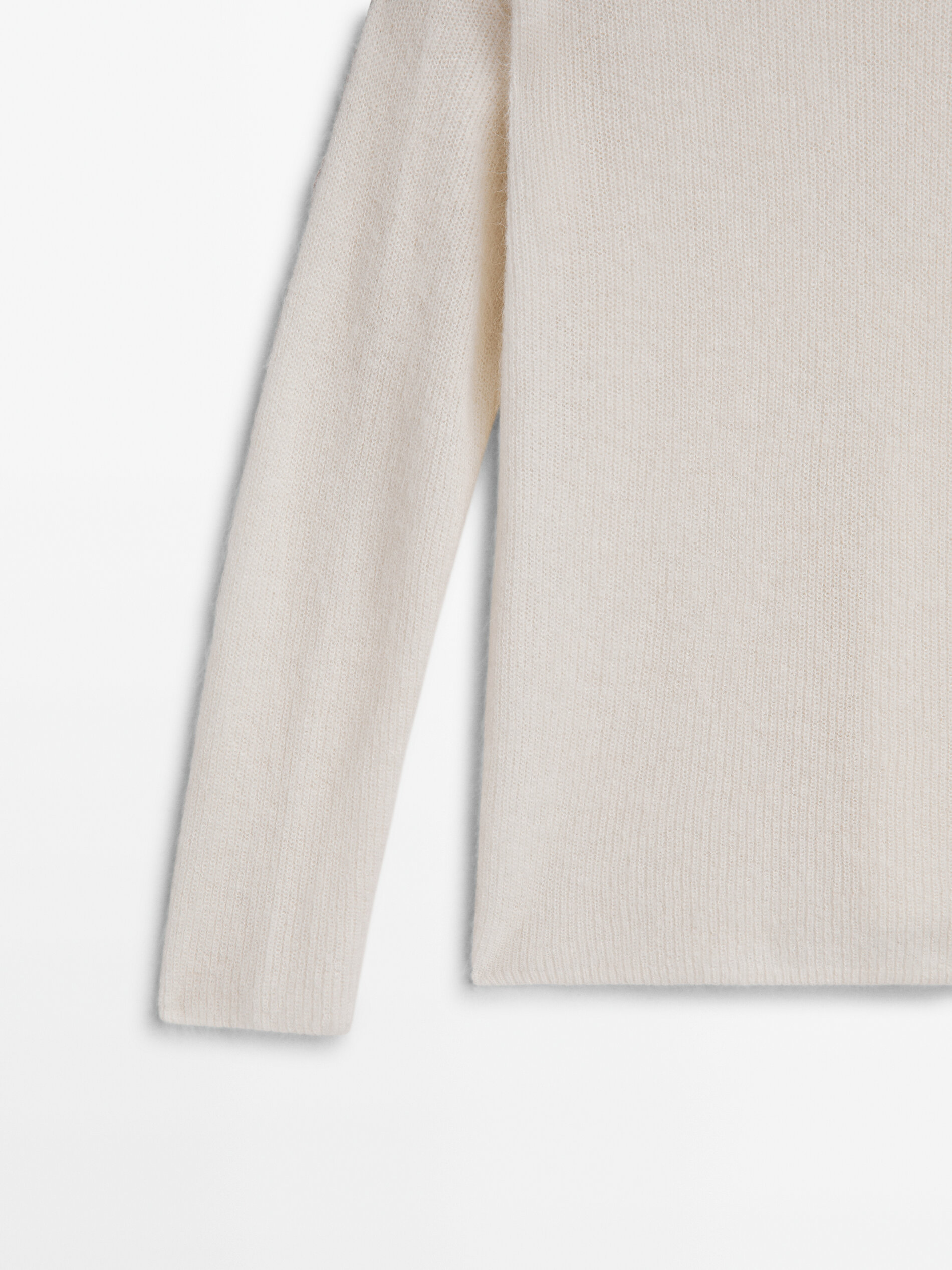 Cream on sale mock turtleneck