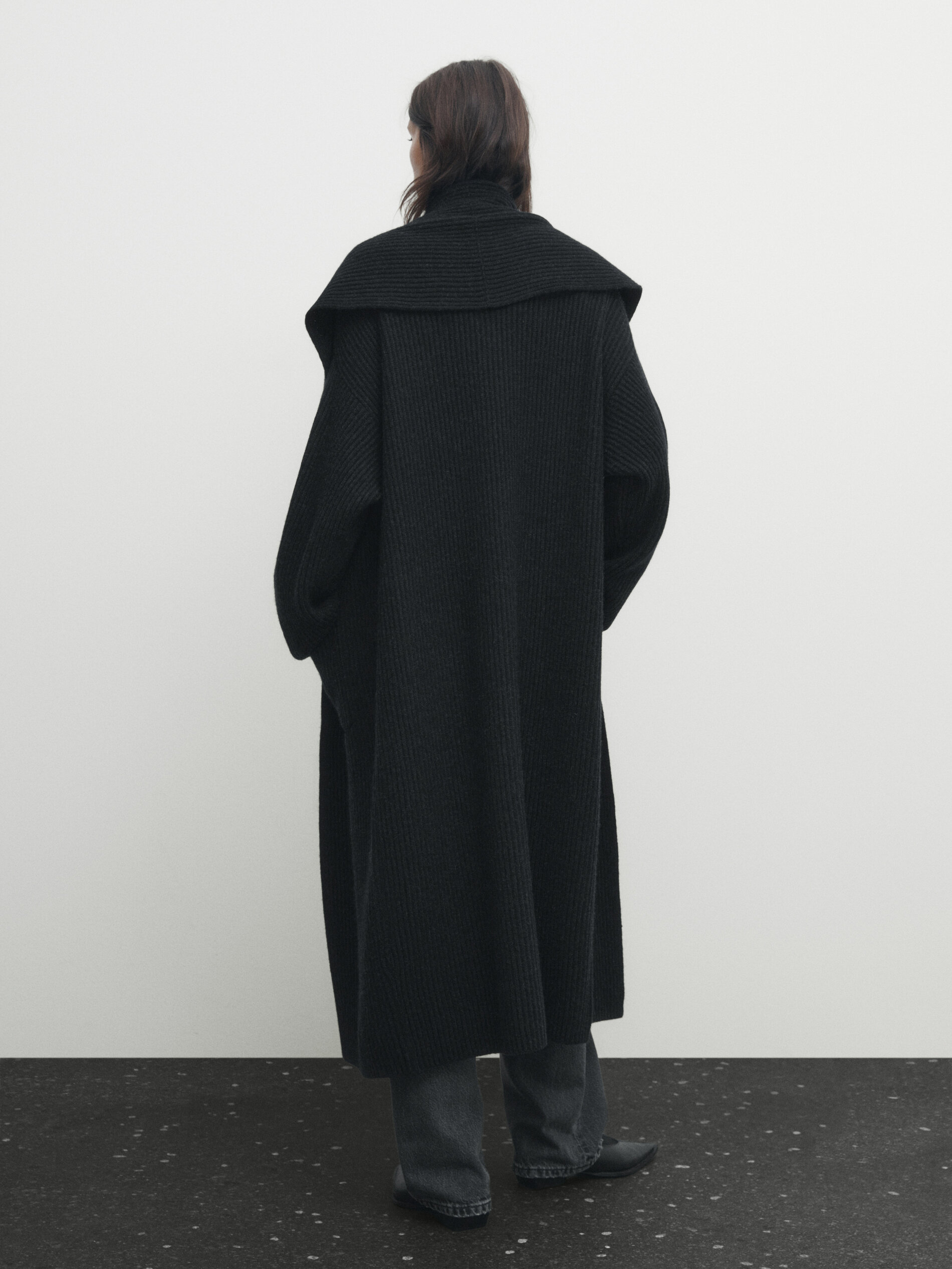 Massimo dutti sales long cardigan
