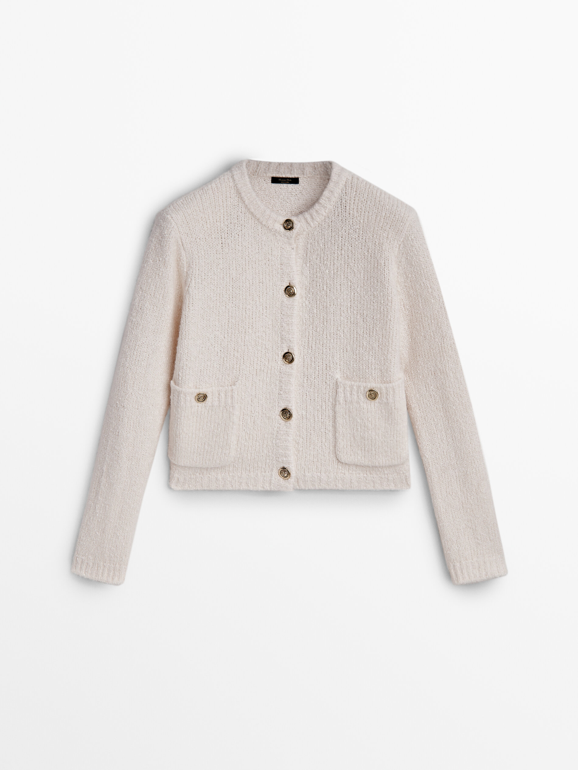 White cardigan with pockets outlet