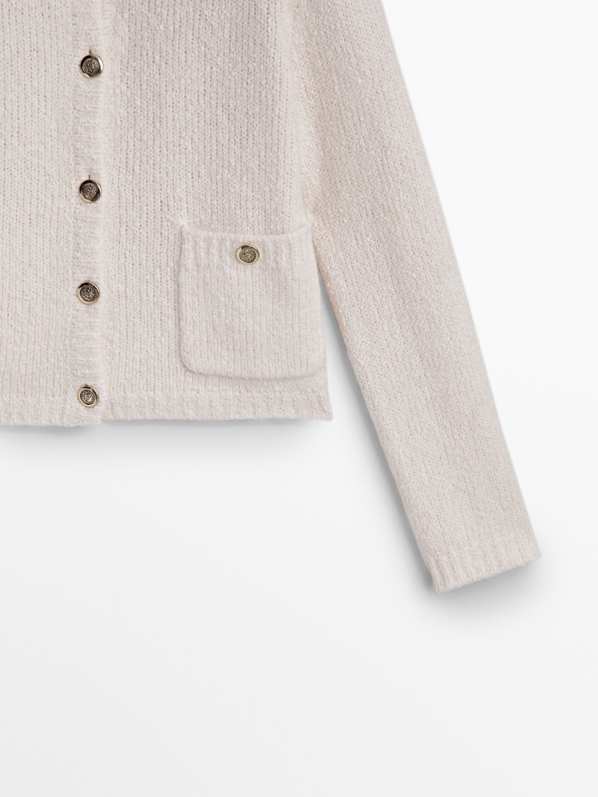 White cardigan with pockets outlet