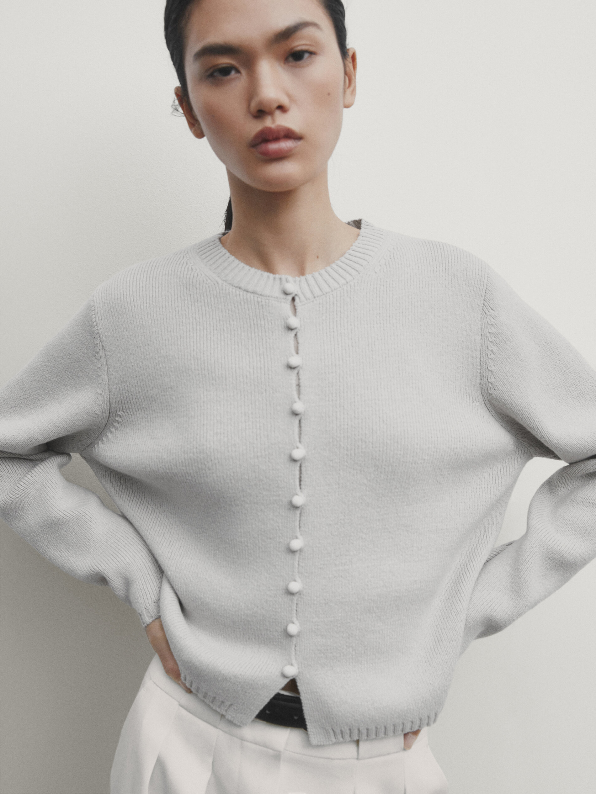 Signature sales studio cardigan