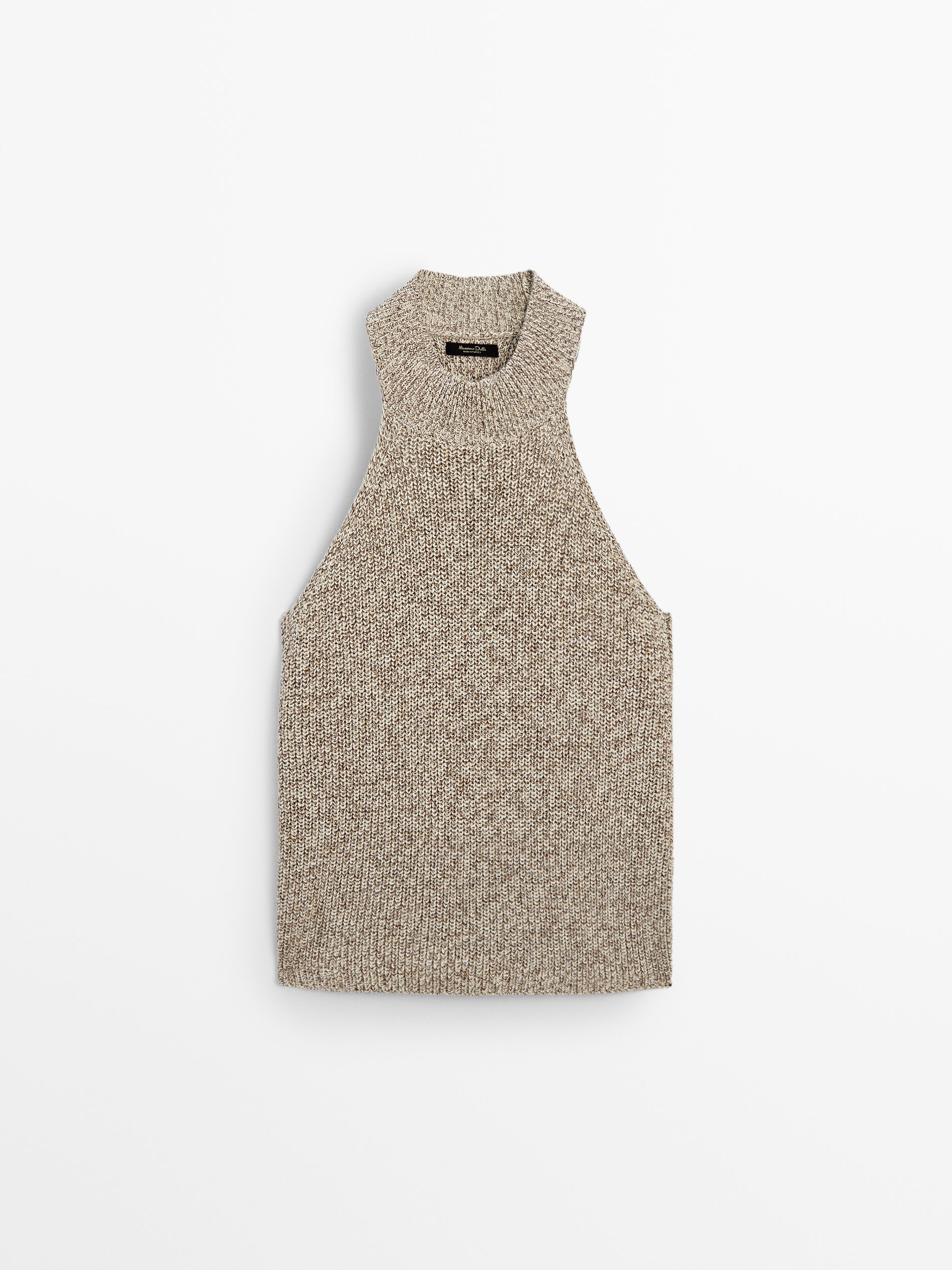 Sweater deals halter top