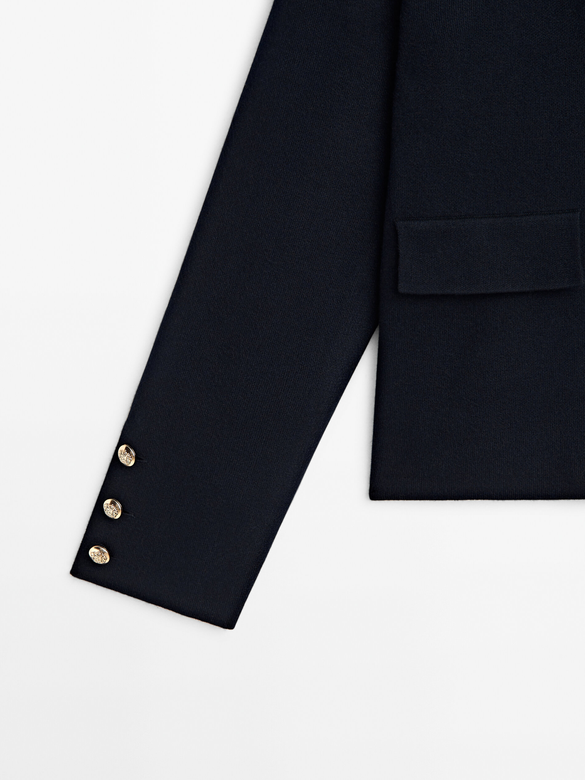 Navy blazers with gold buttons discount