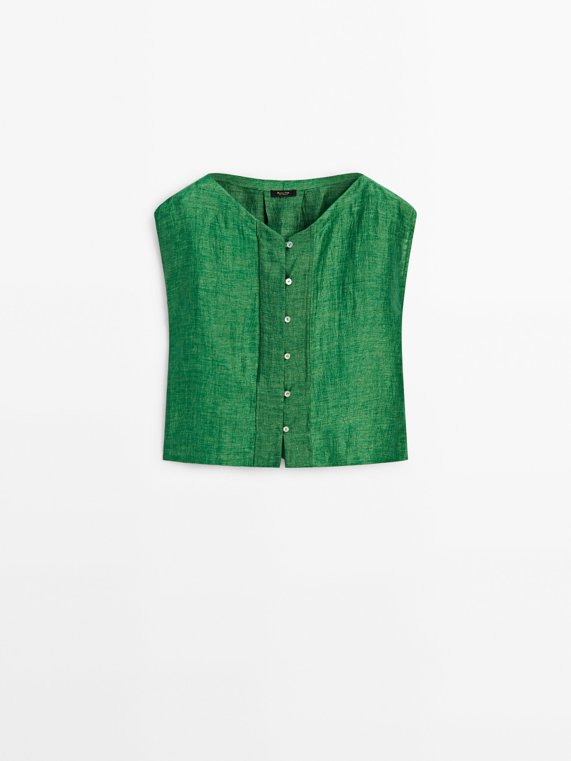 Green store dressy blouse