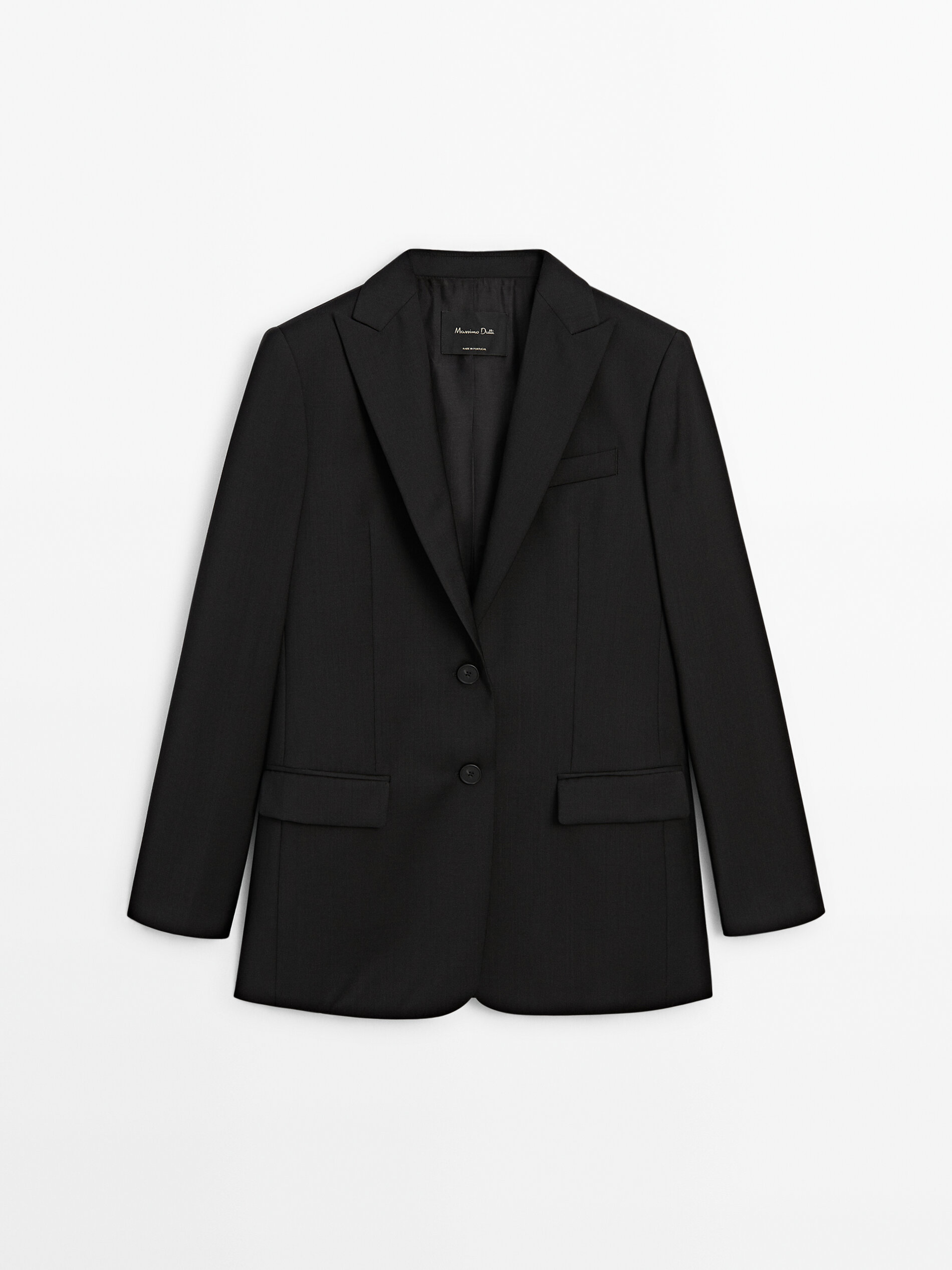 Massimo dutti online black blazer