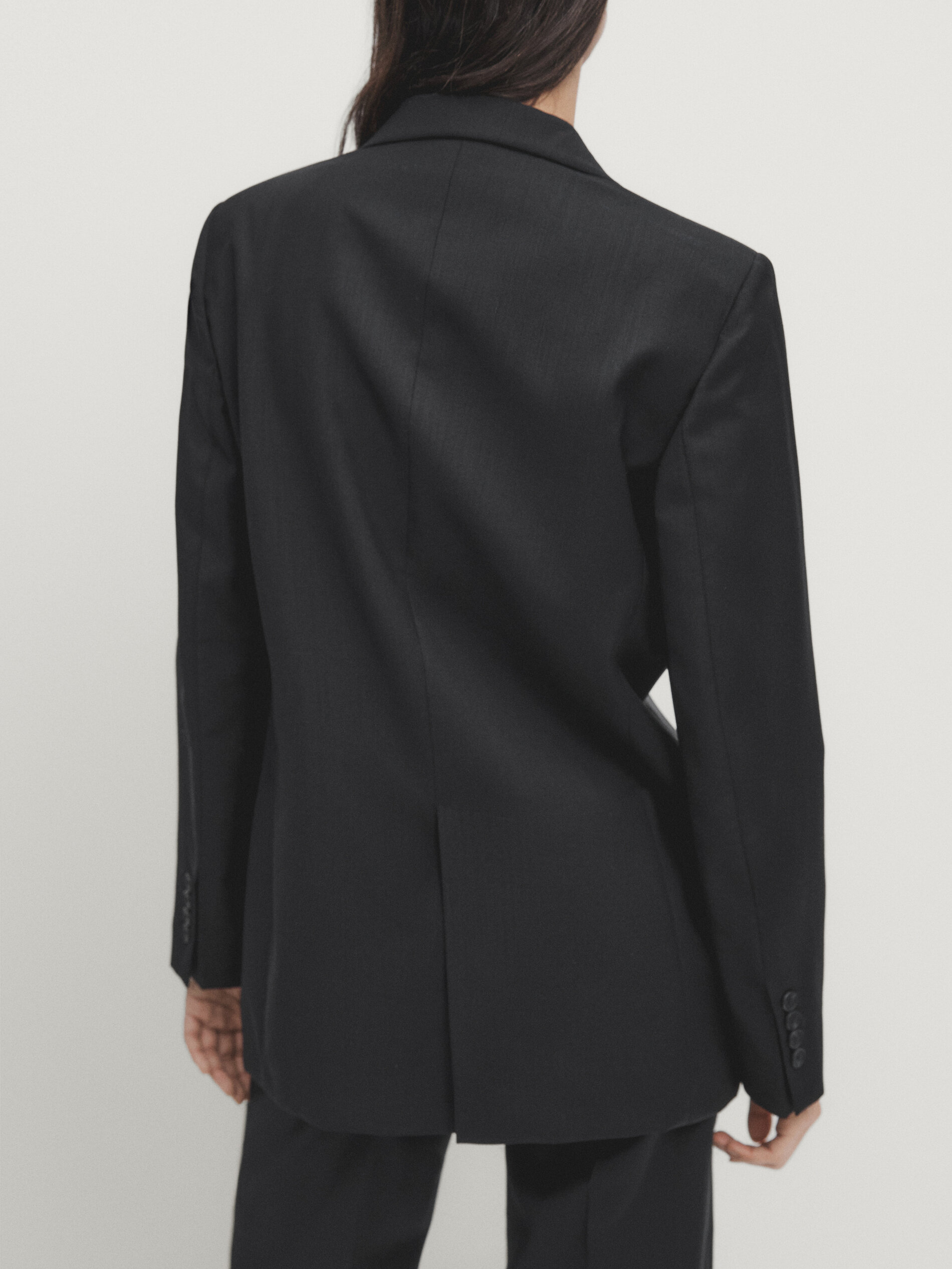 Massimo dutti wool discount blazer