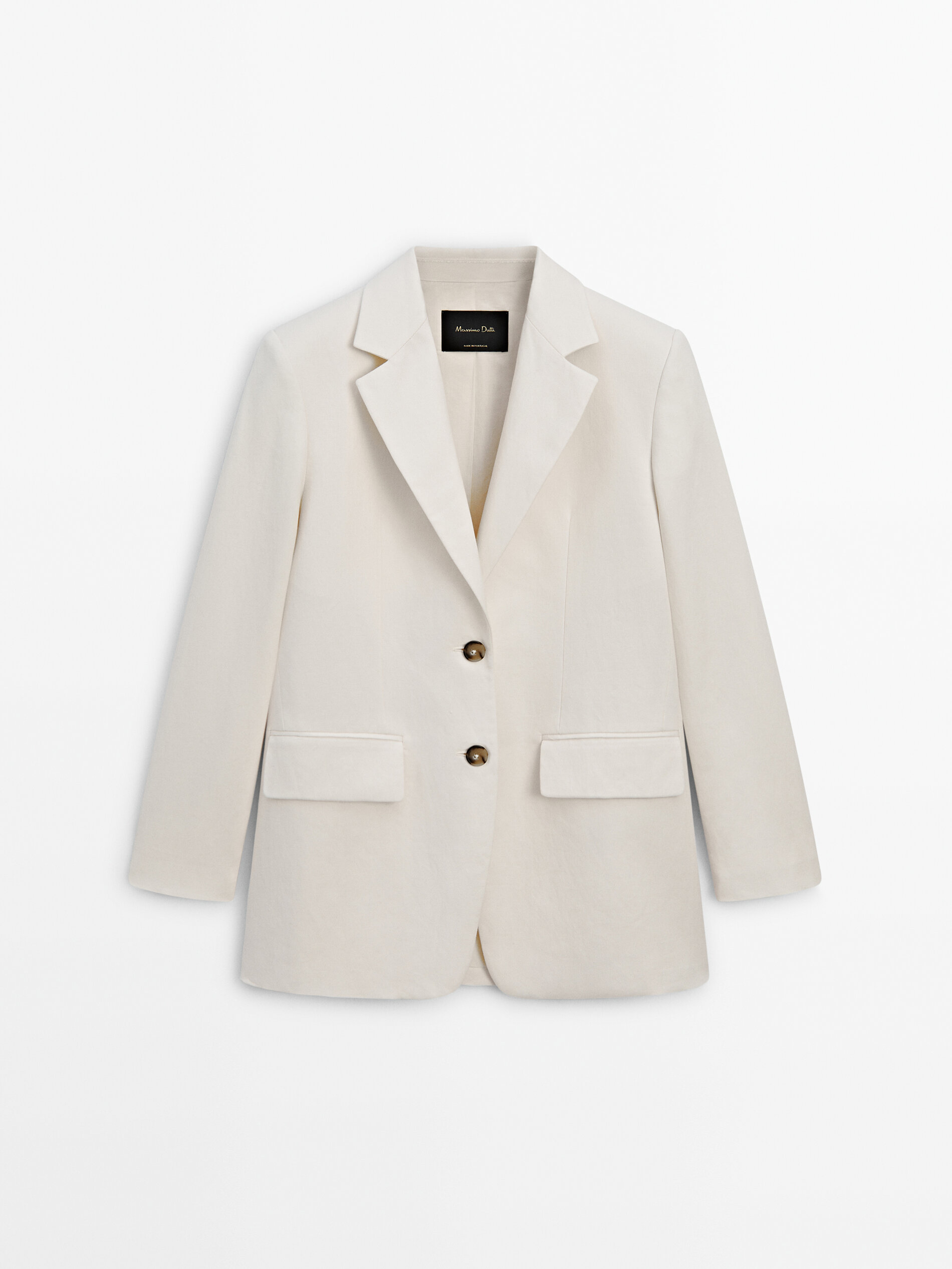 White womens blazer h&m shop