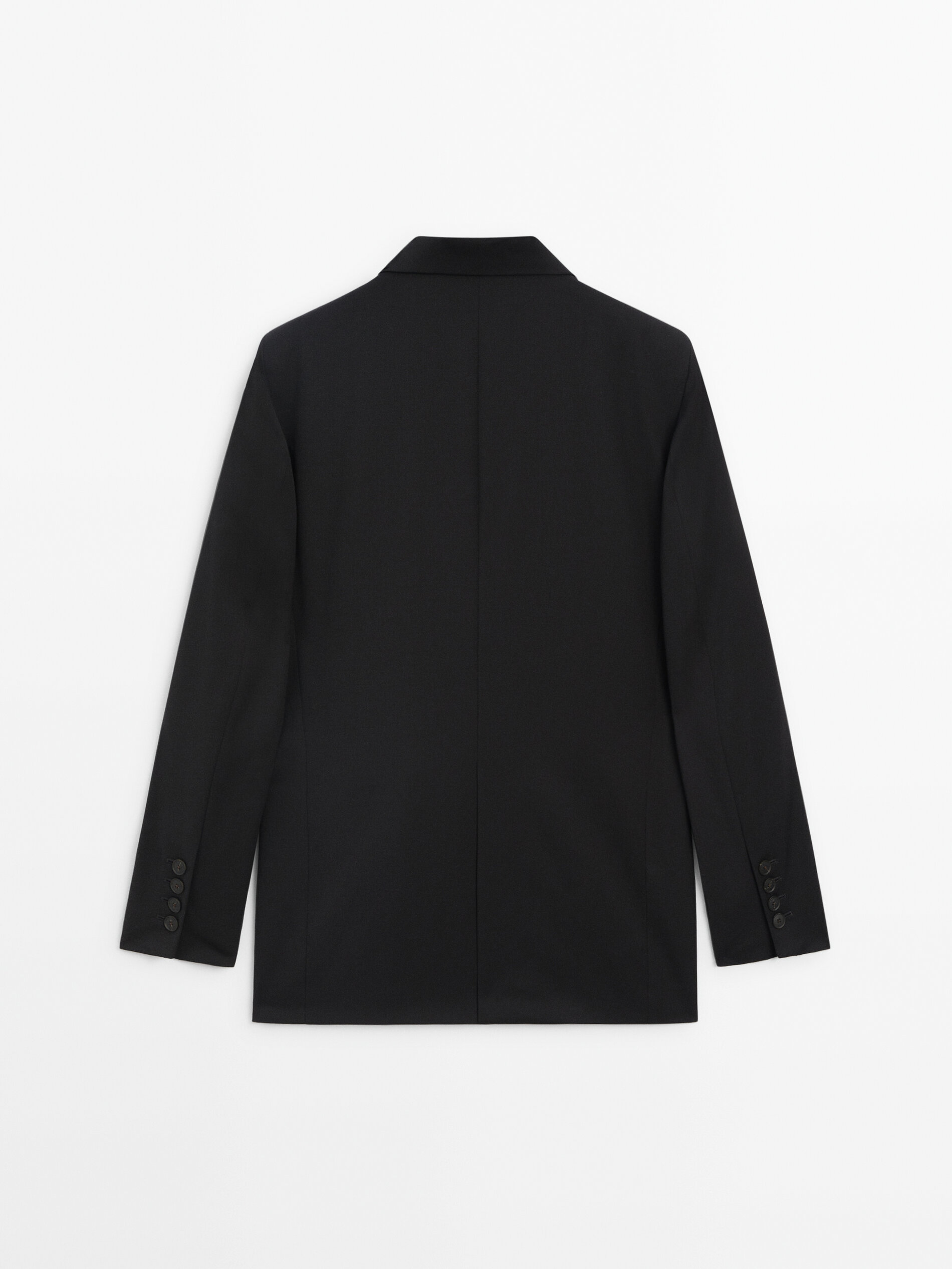 Mens black clearance wool blazer