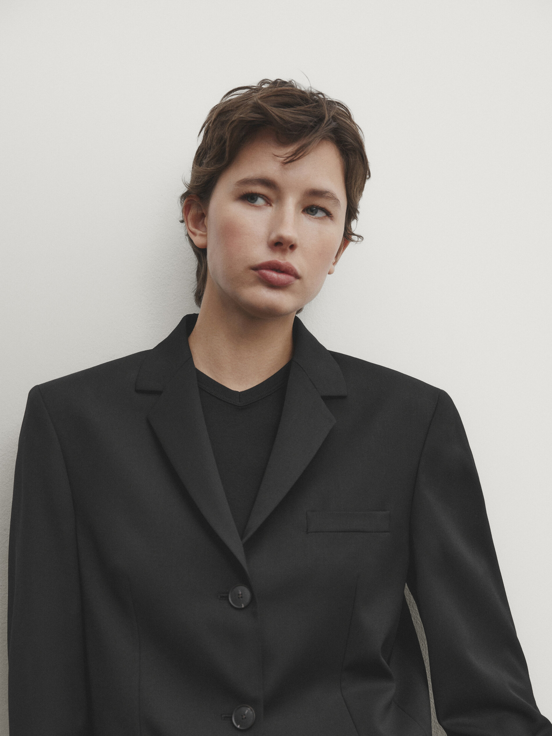 Massimo dutti discount wool blazer