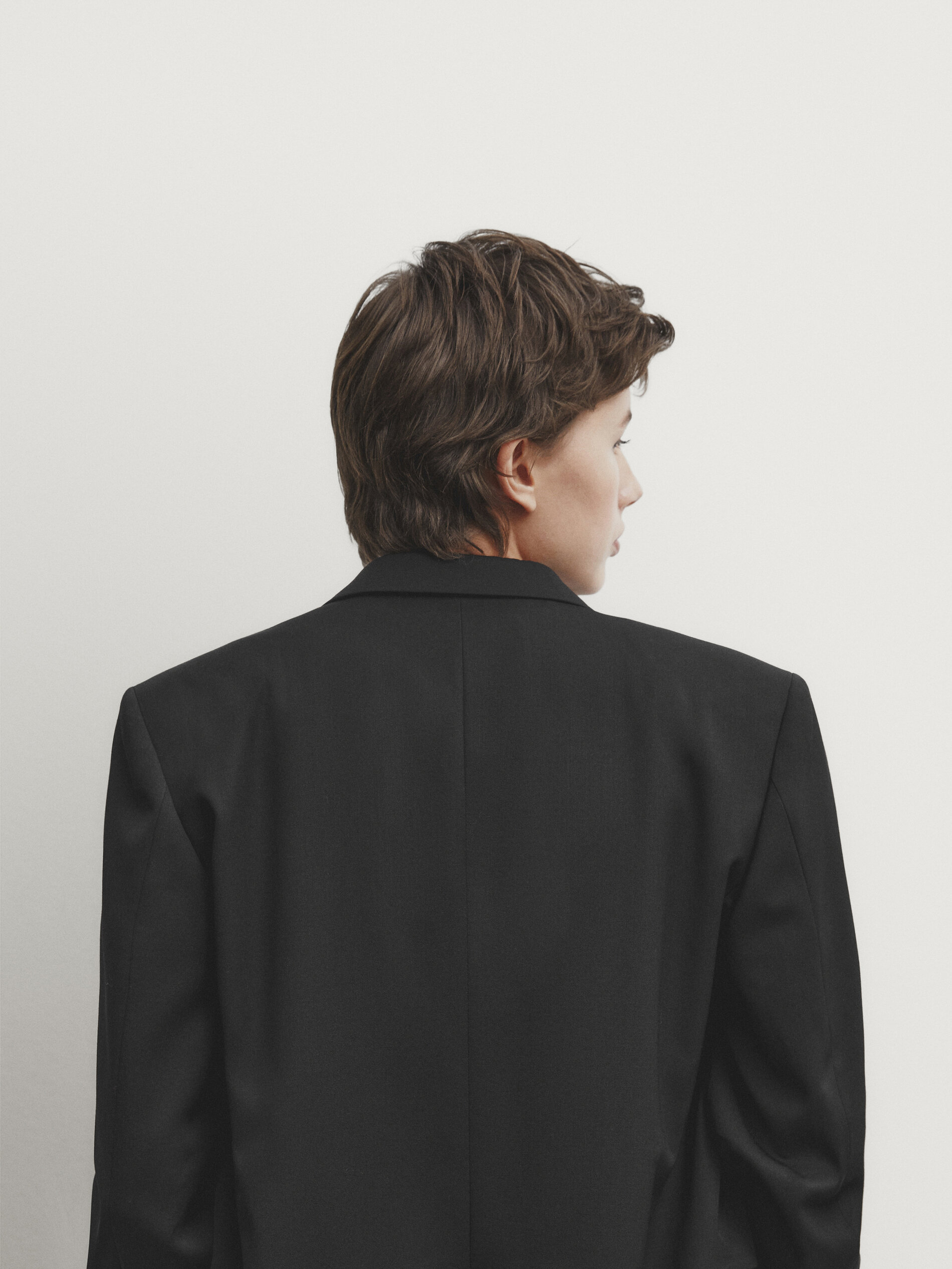 Black blazer dress massimo dutti store