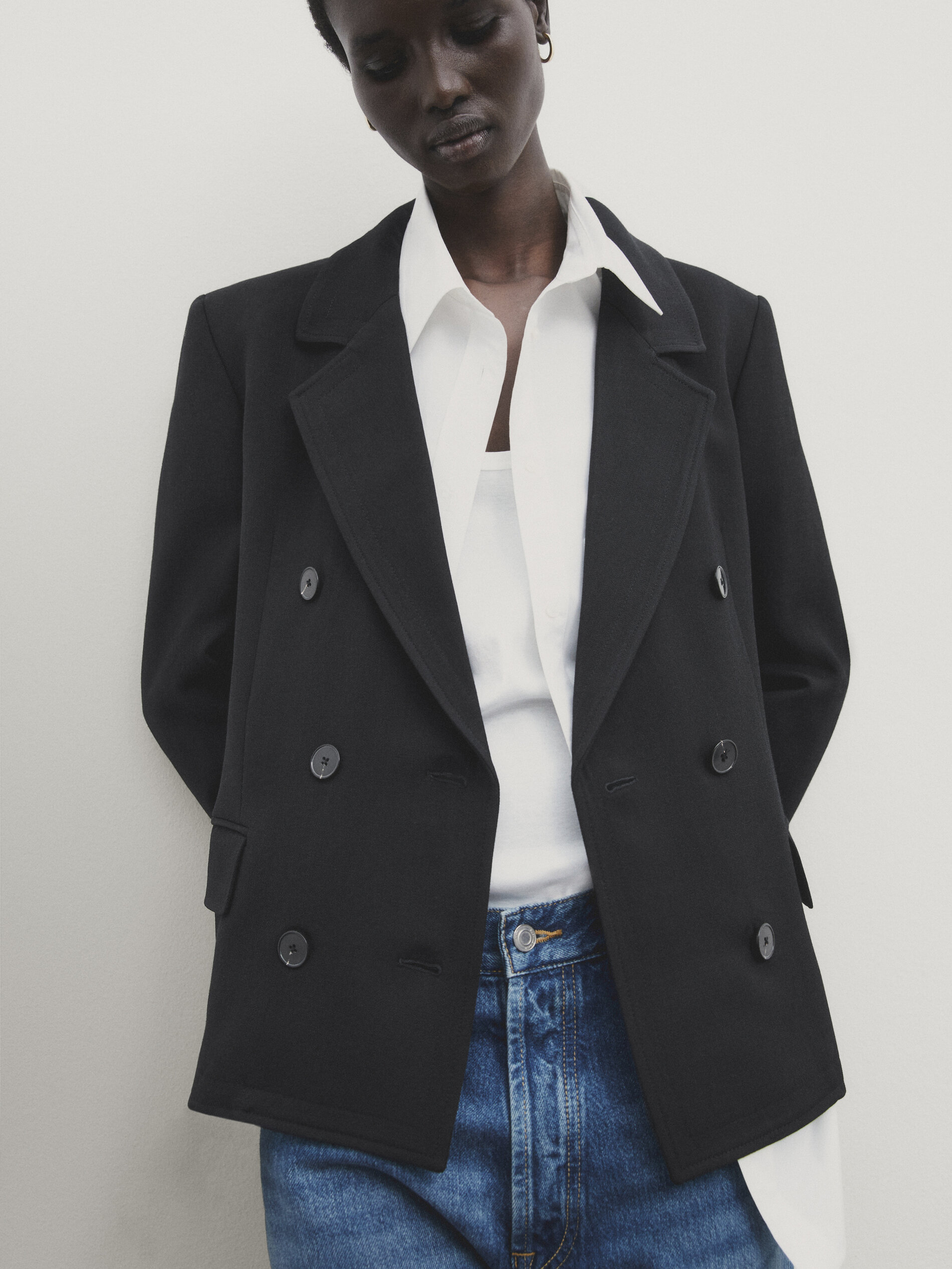 Massimo dutti clearance blazer womens