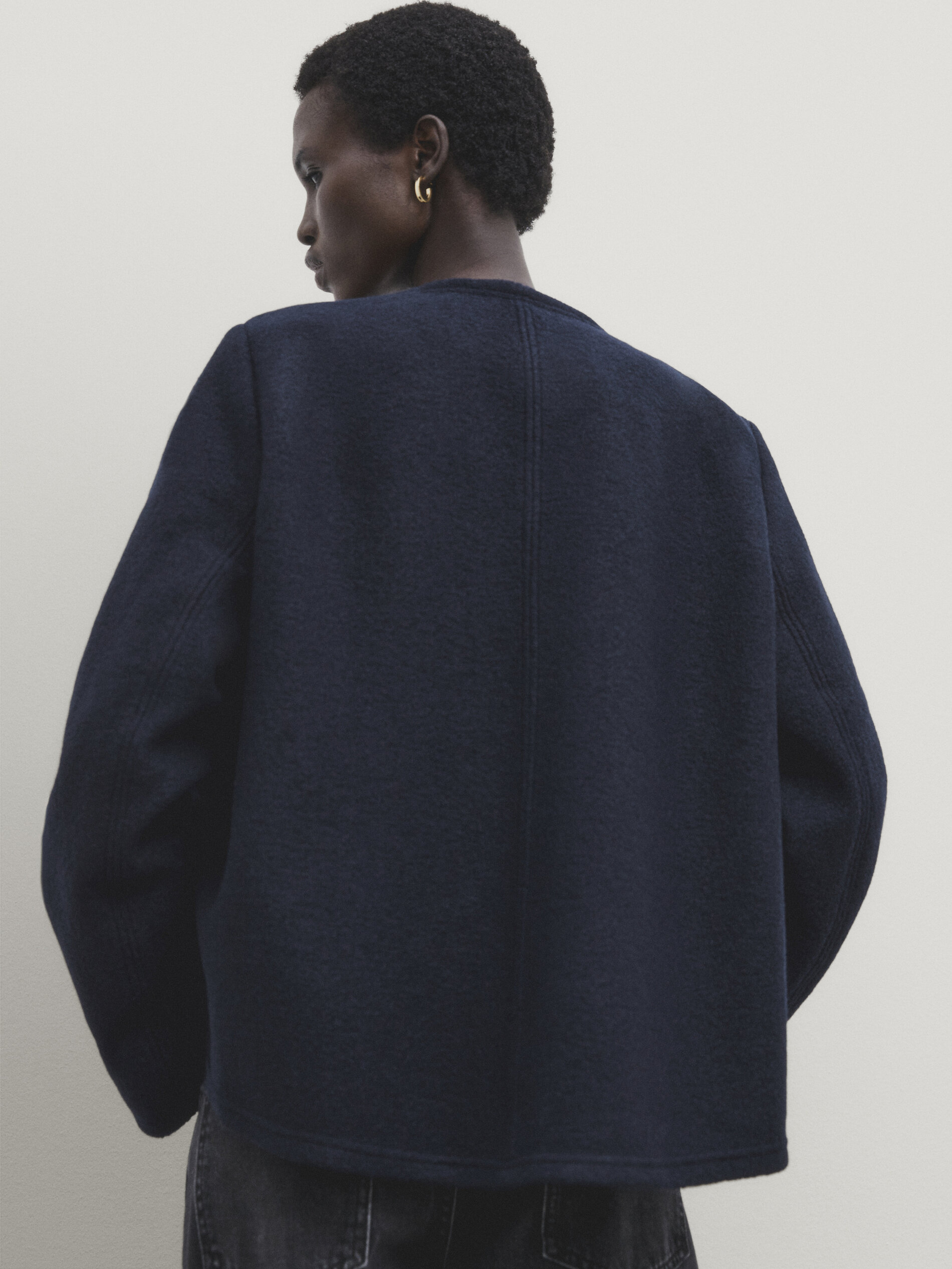 Navy blue clearance dressy cardigan