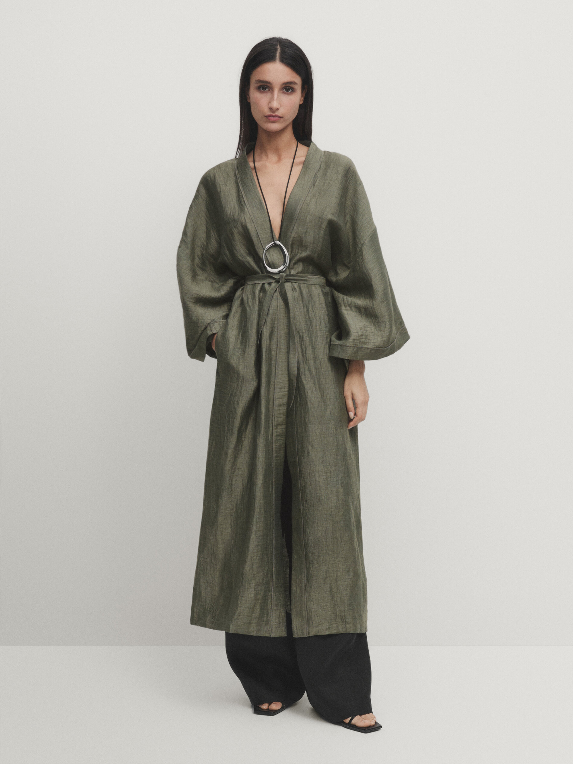 Long cheap dressy kimono