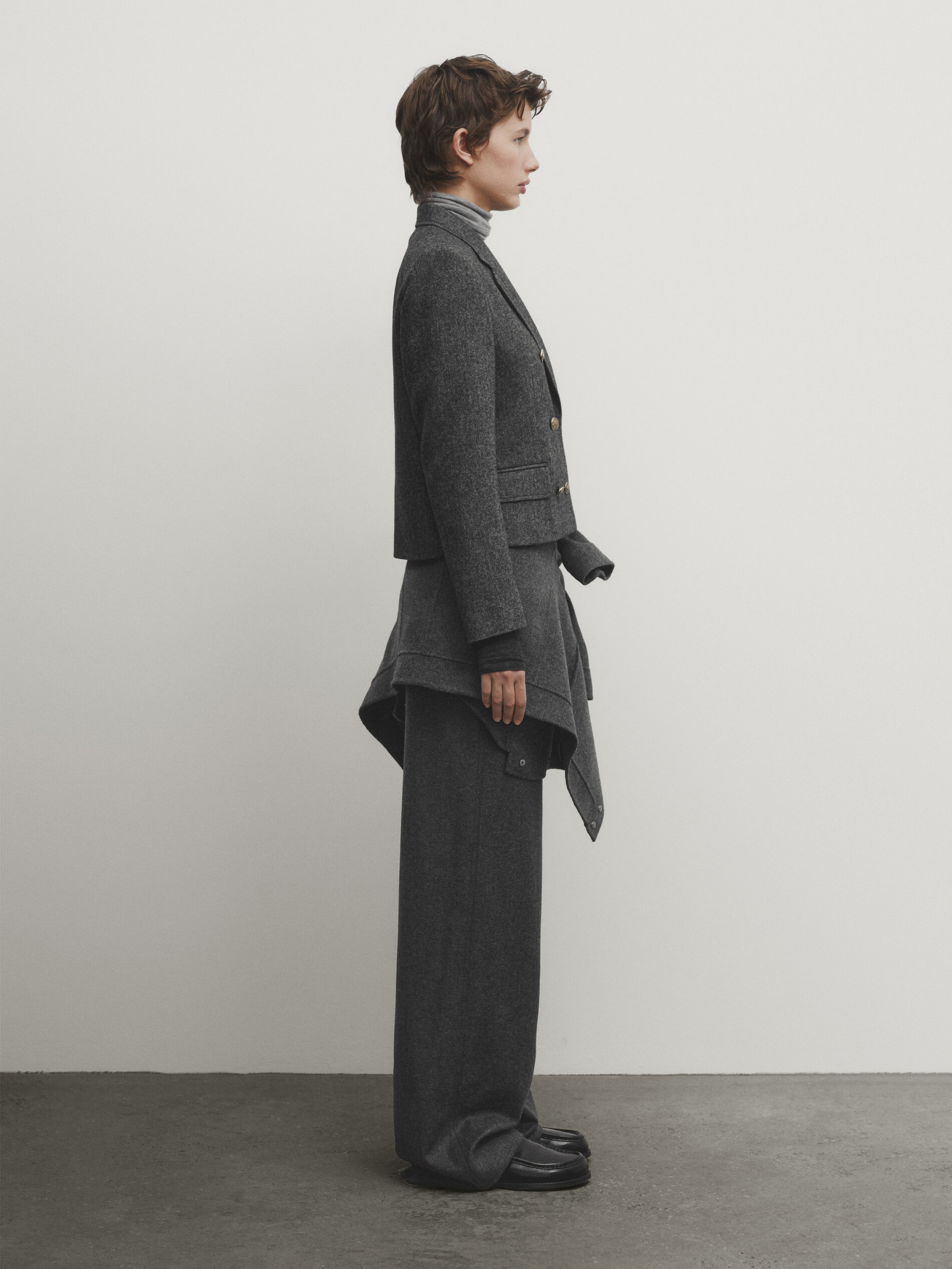 Monochrome blazer sale