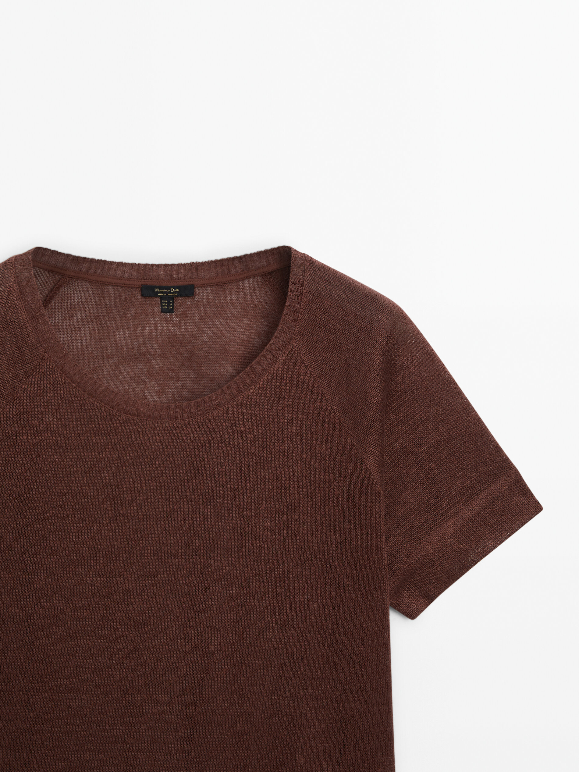 Magliette di lino clearance
