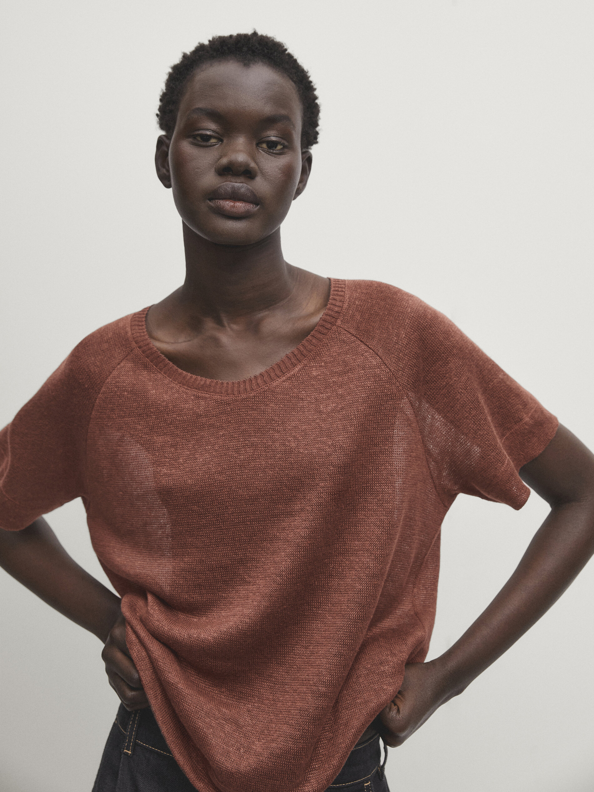 Magliette di lino store