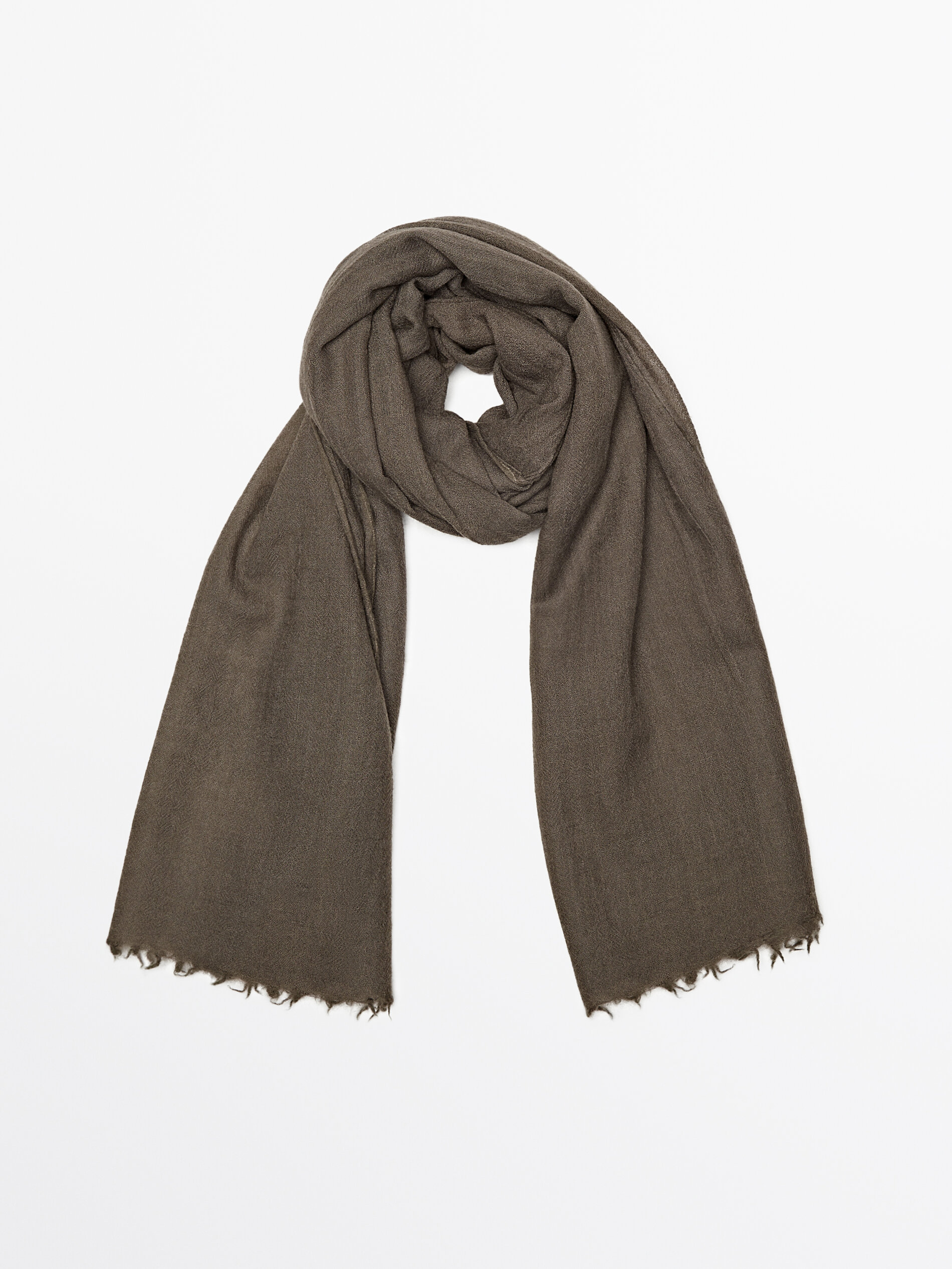 Massimo dutti new arrivals cashmere scarf