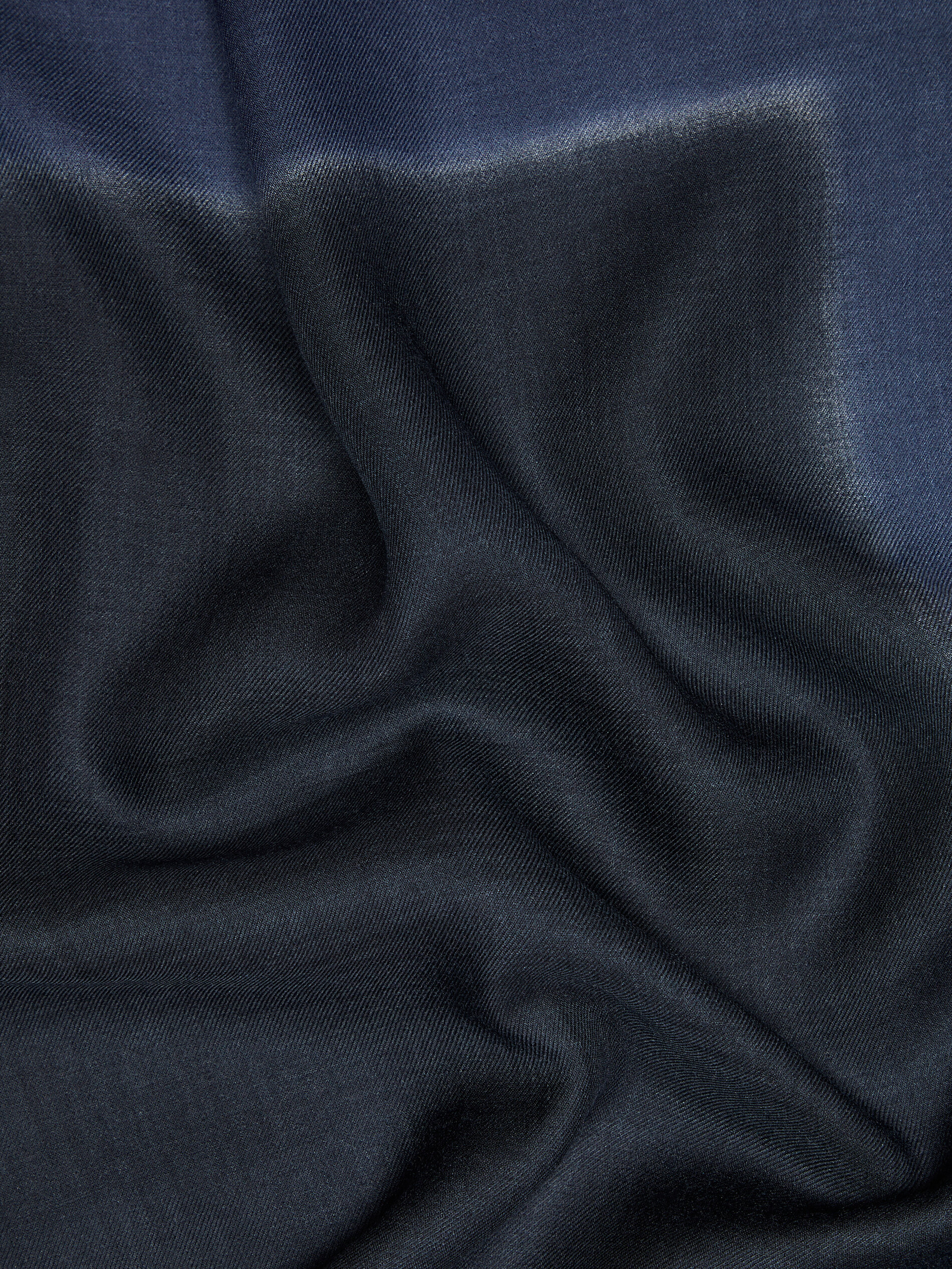 Contrast scarf Blue Scarves Massimo Dutti